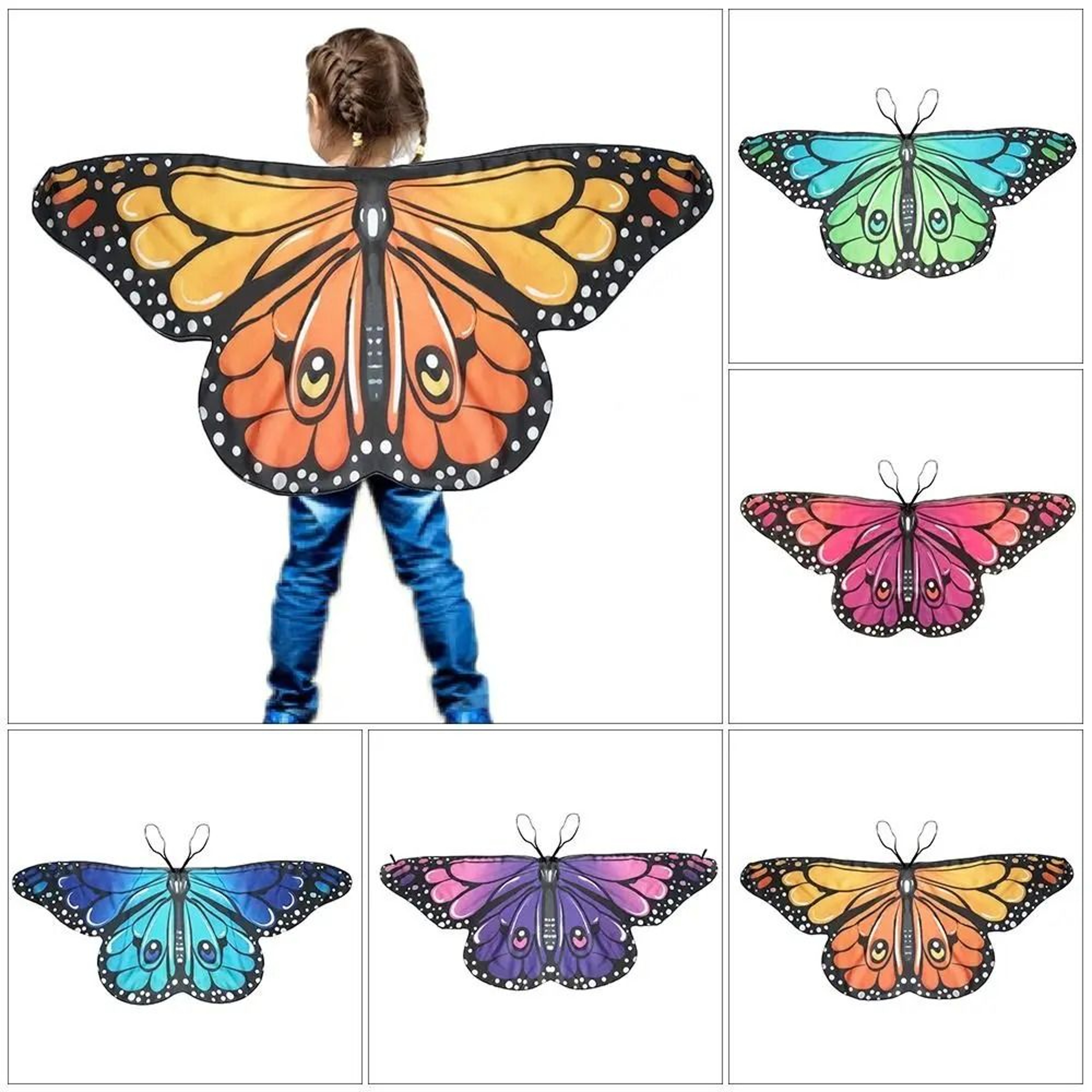 Butterfly Wings Cape  HighIntensity Pixie Cloak  Visual Performance Interaction Hub 0