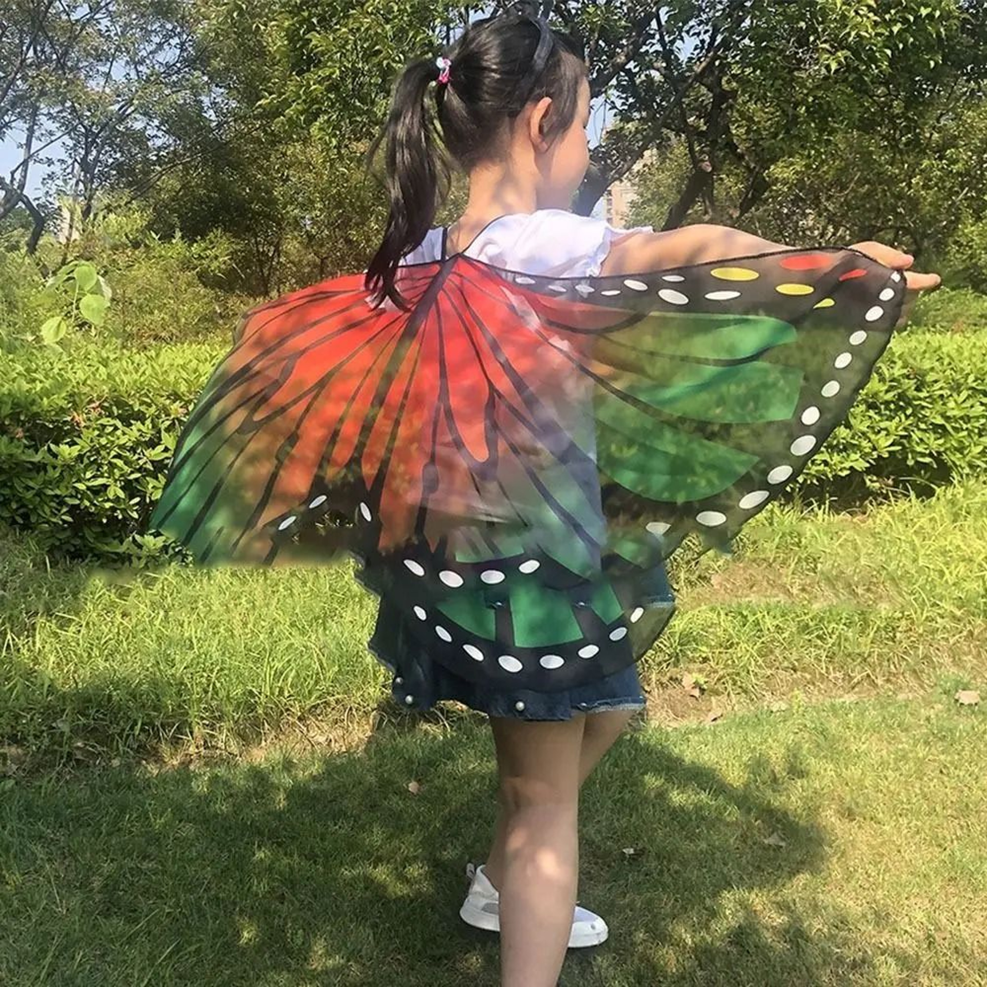 Butterfly Wings Cape  HighIntensity Pixie Cloak  Visual Performance Interaction Hub 3