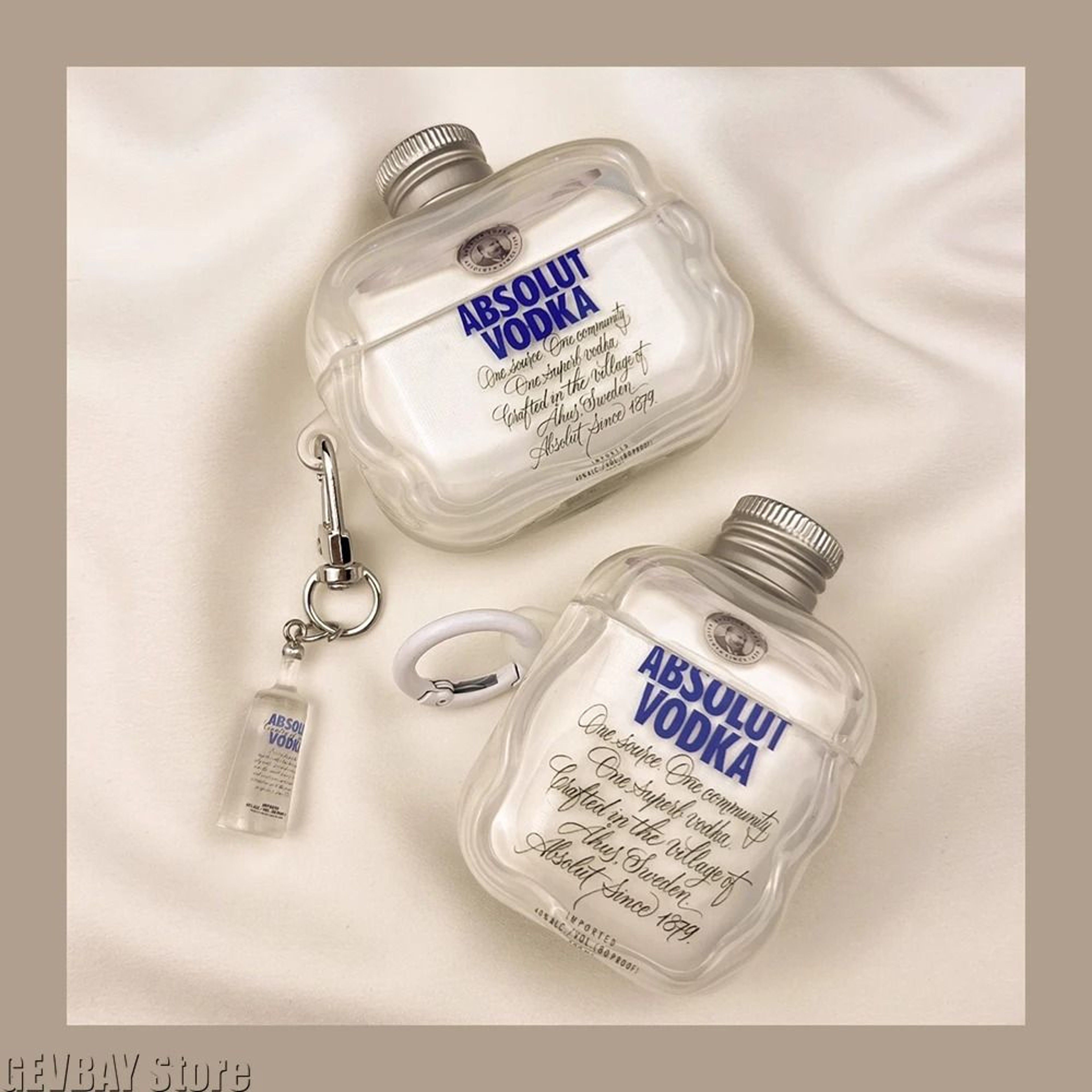 Vodka Silicone Airpods Case  Premium Protective Cover  HighYield Audio Interaction Hub 1