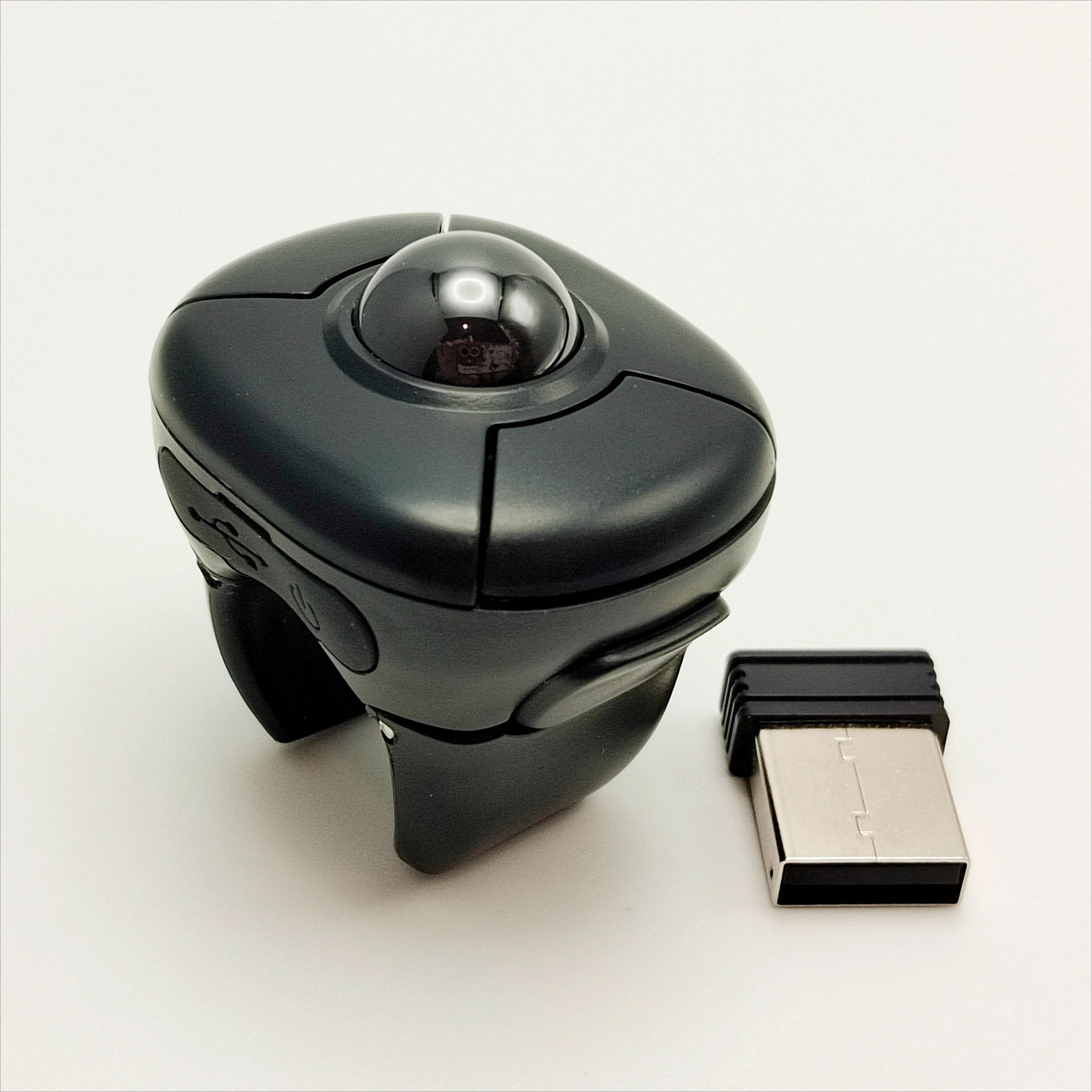 Trackball Finger Ring Mouse  24G  Bluetooth DualMode Remote  HighYield Wearable Interaction Hub 8