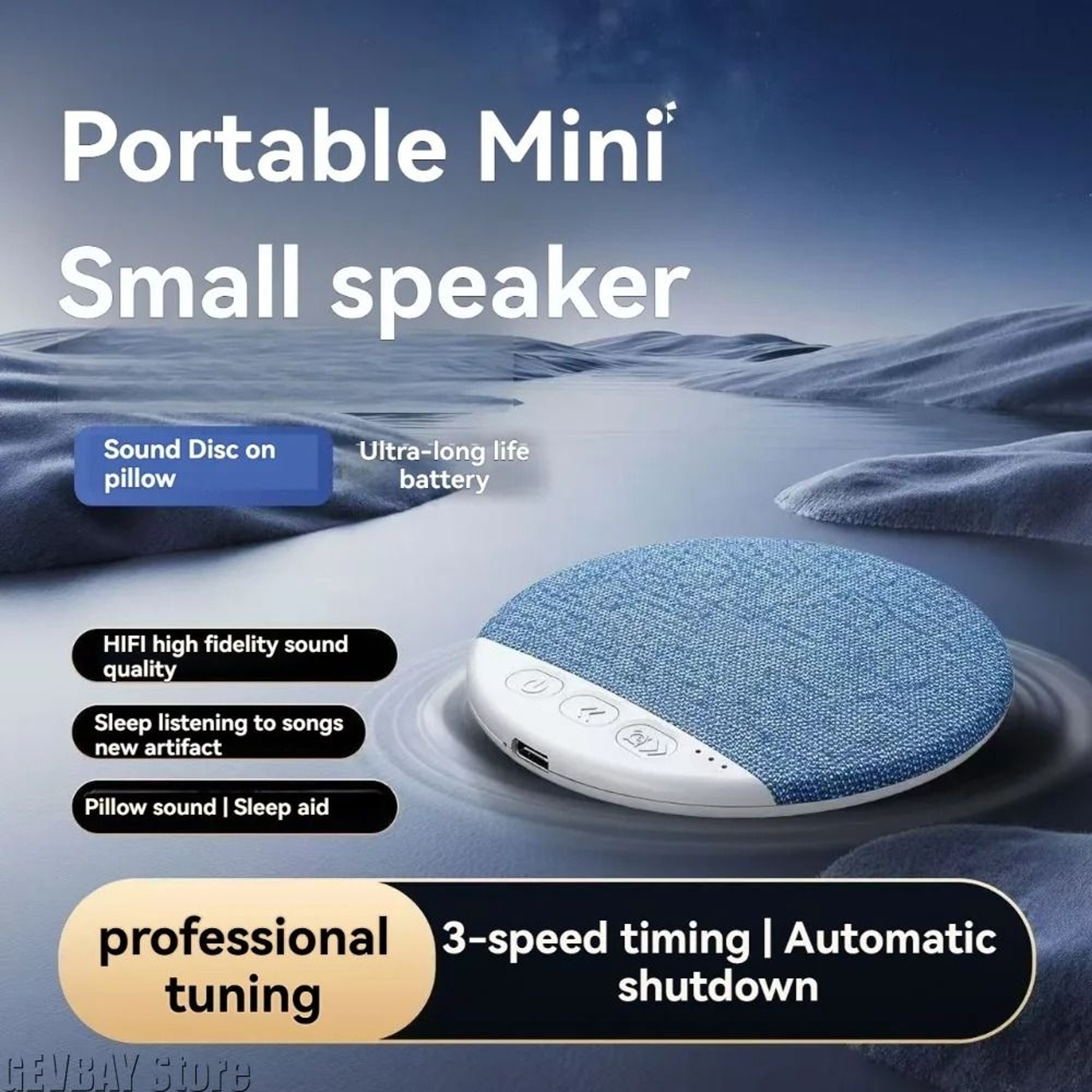 X3pro Precision Pillow Speaker  Bluetooth 54 Sleep Interface  HighYield Somatic Interaction Hub 3