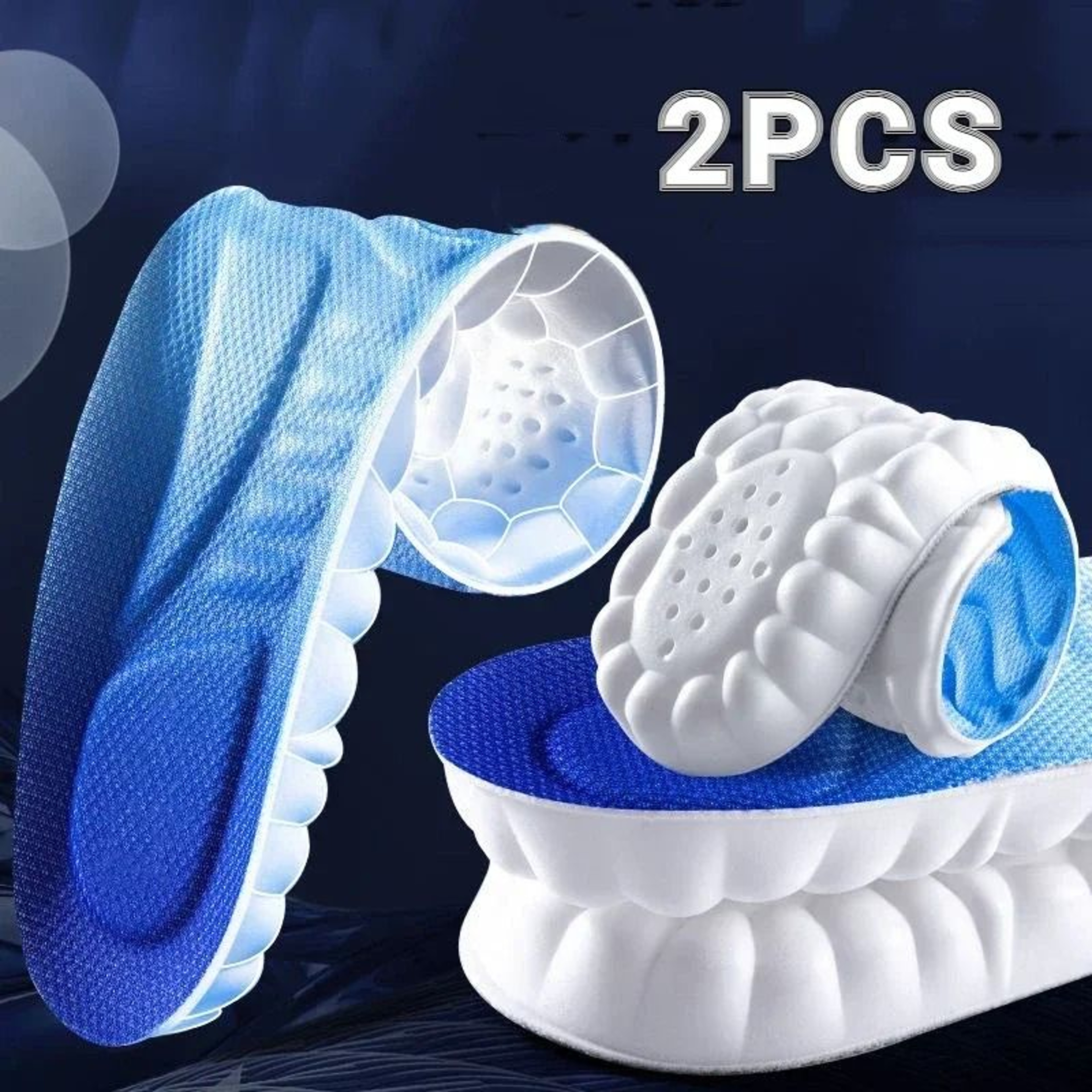 4D CloudSoft Massage Sports Insoles 13