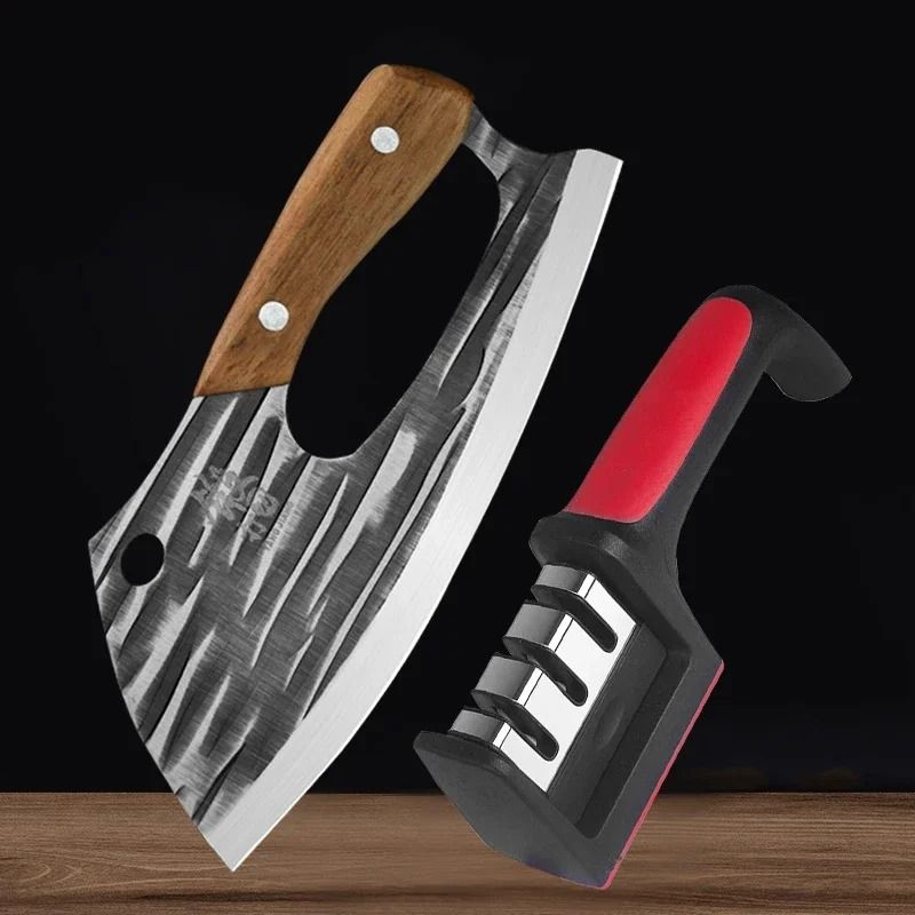 Handmade Forged HighCarbon Kitchen Chef Knife 8