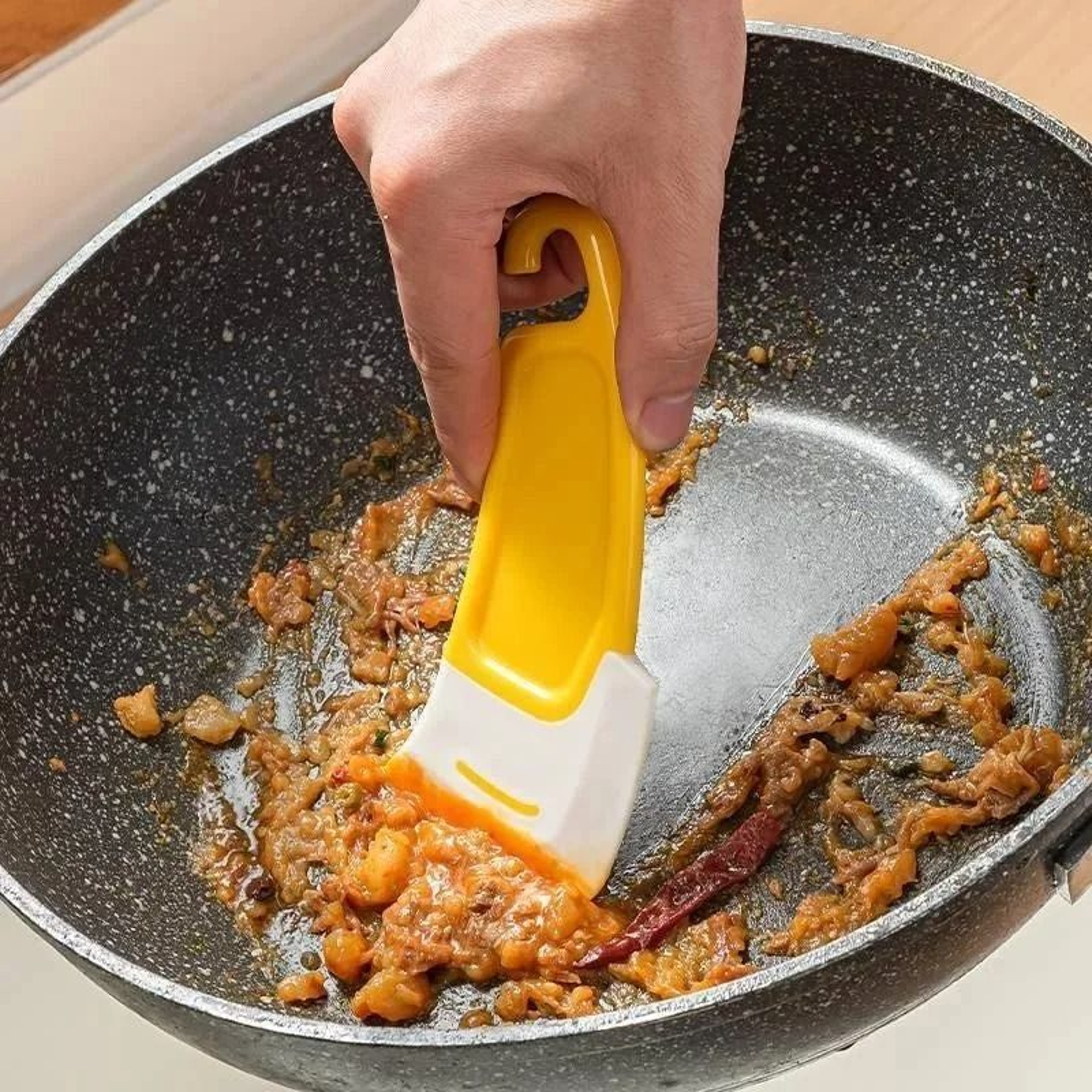 Ergonomic SoftBlade Kitchen Cleaning Spatula 1