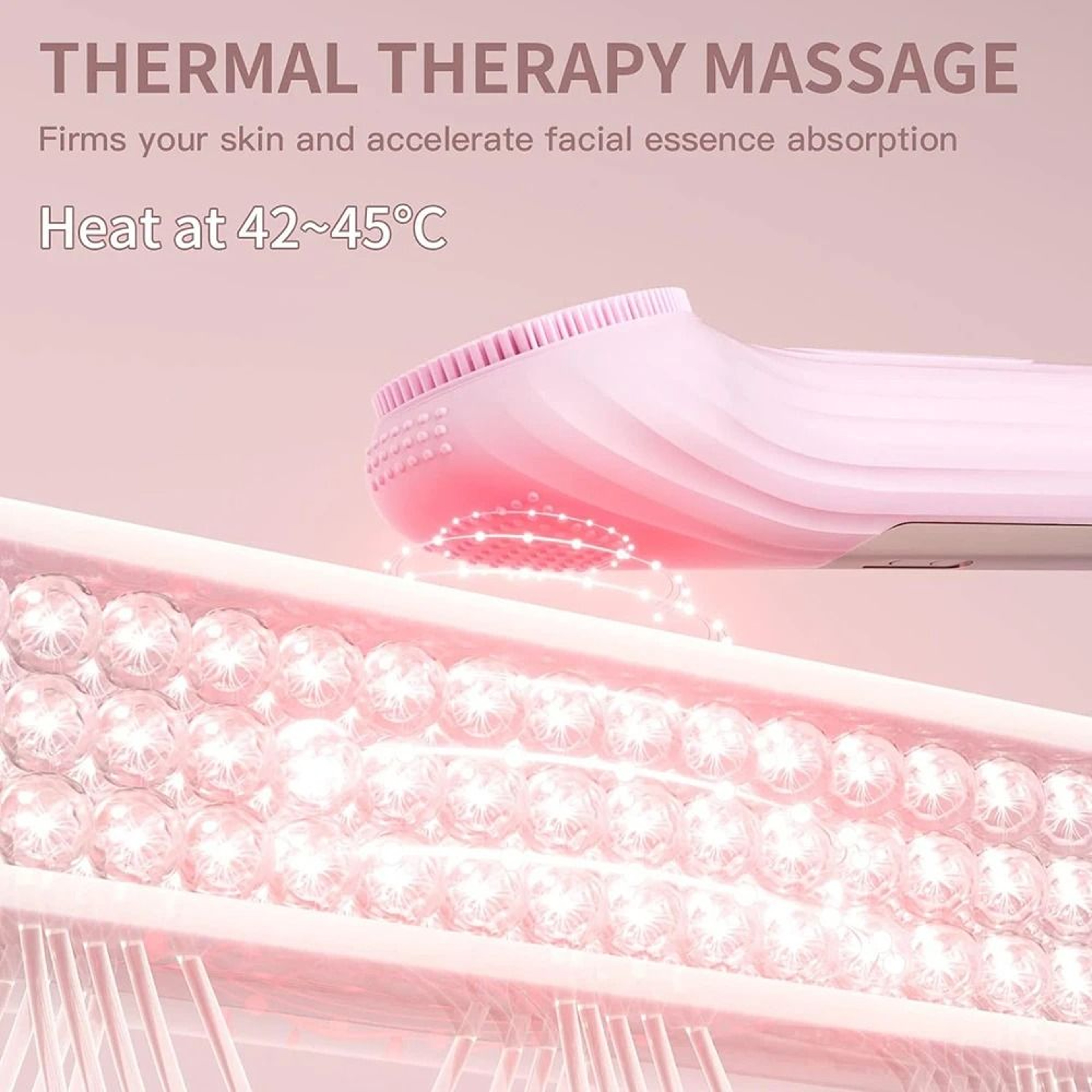 Waterproof Sonic Facial Cleansing Brush 6