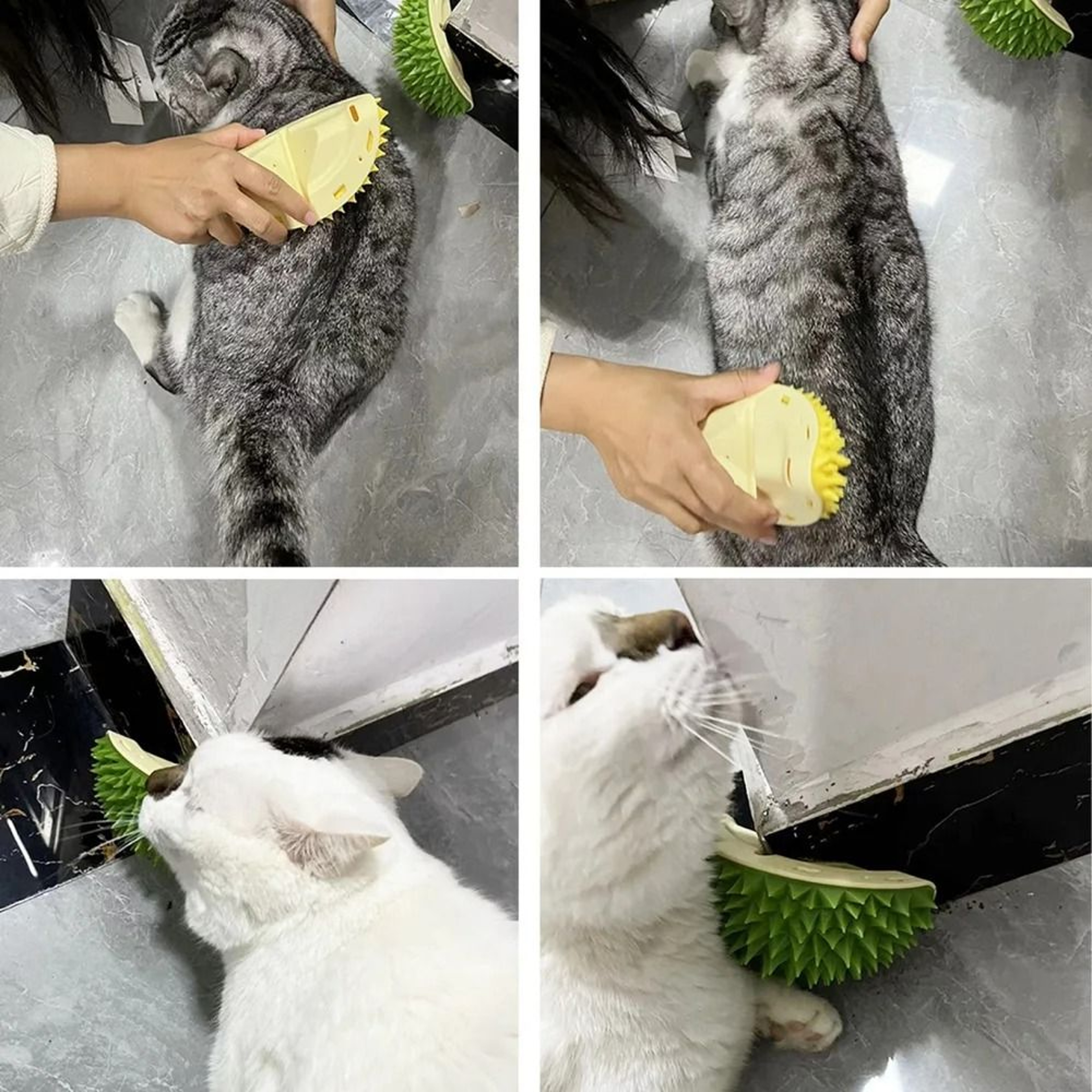 SelfGrooming Cat Scratcher  Massager 5