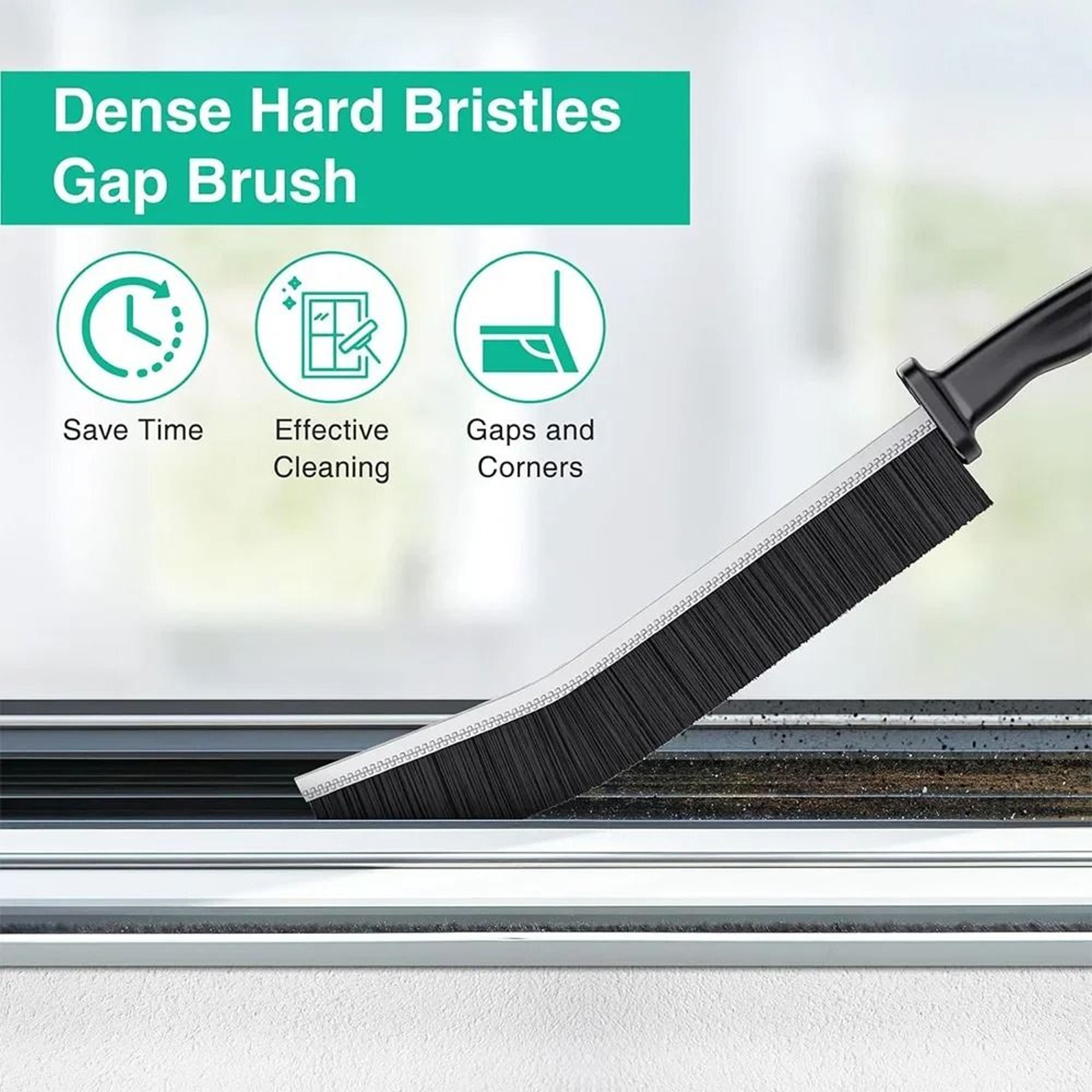 Angled HardBristle Gap Cleaning Brush 2