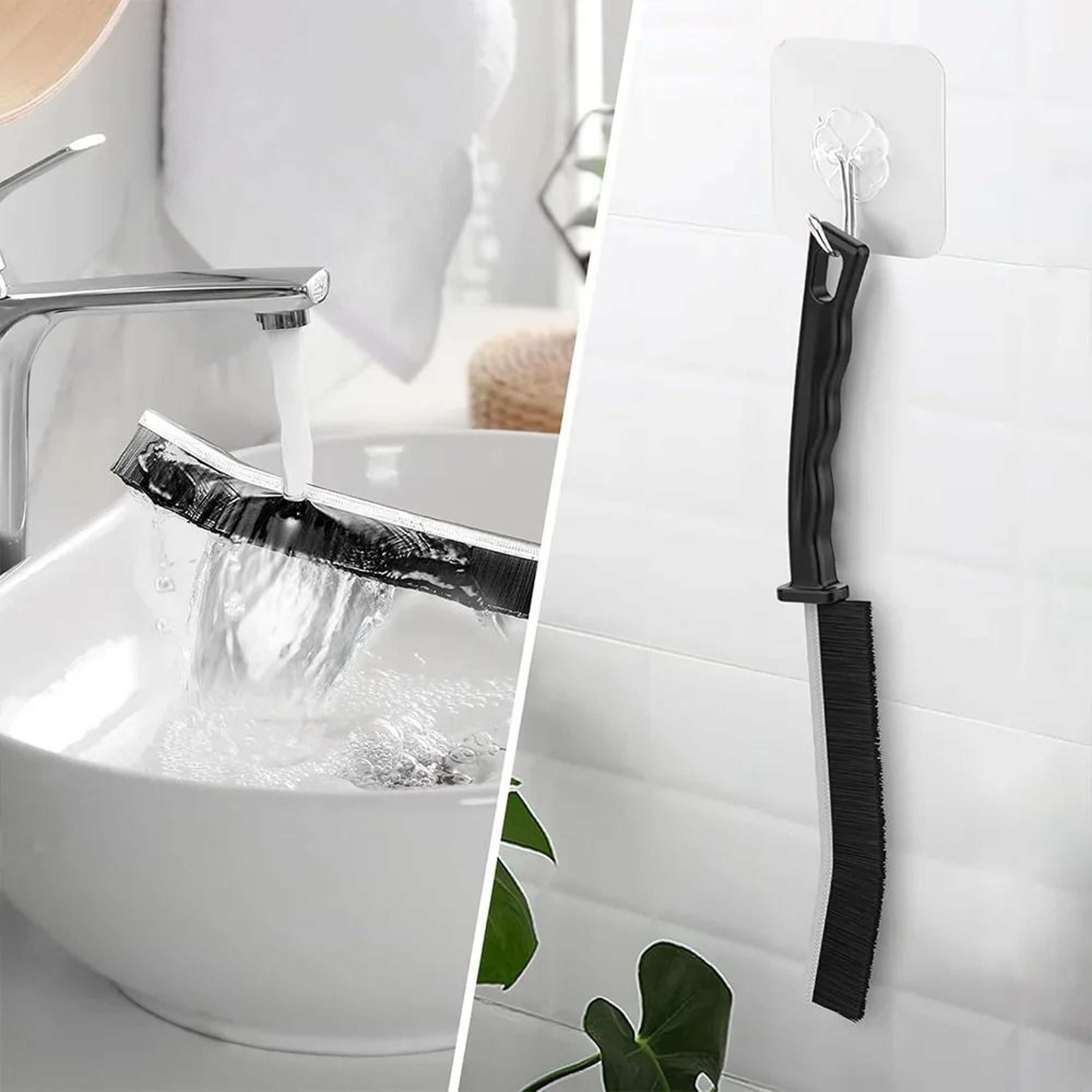 Angled HardBristle Gap Cleaning Brush 4