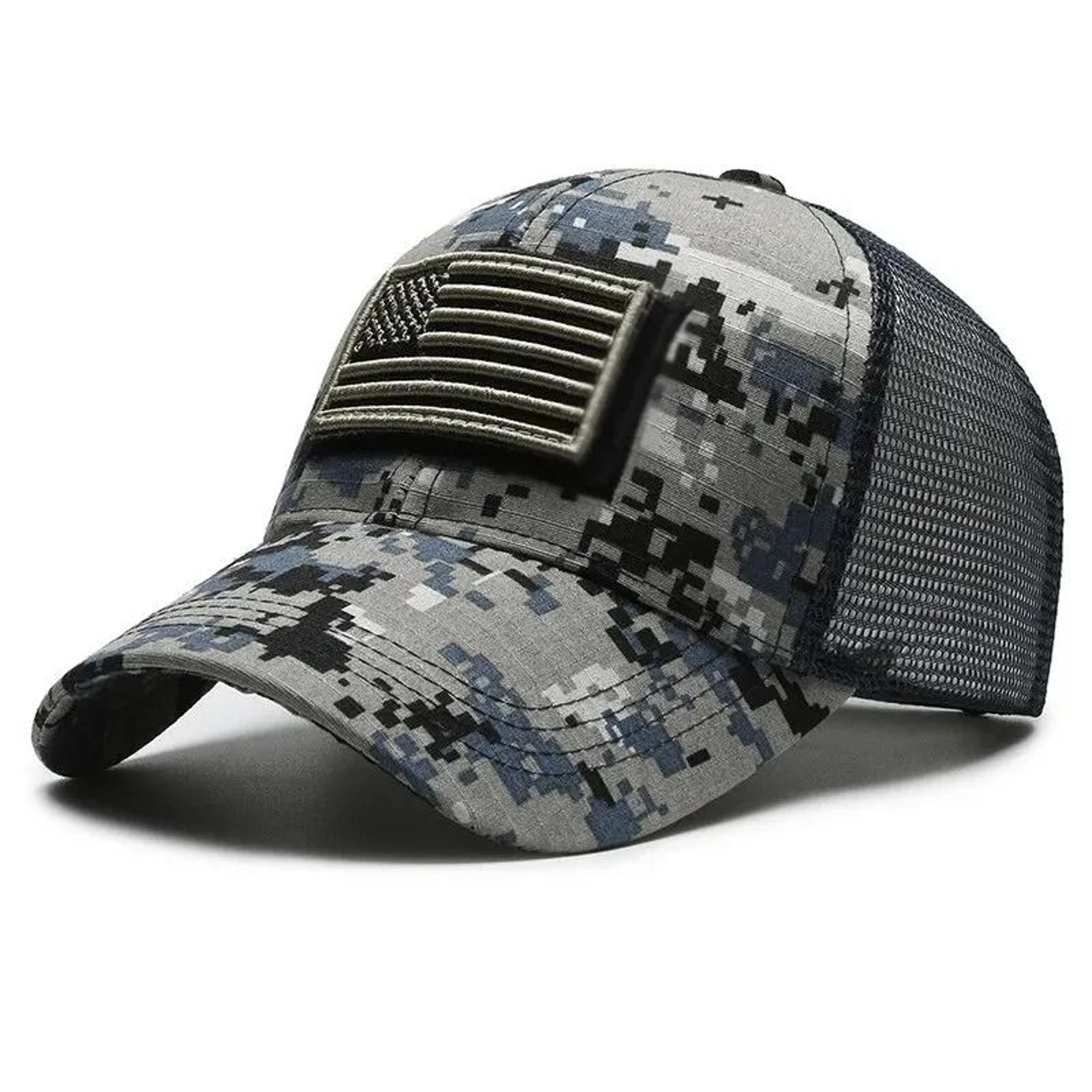 Breathable Mesh Tactical Embroidery Baseball Cap 11