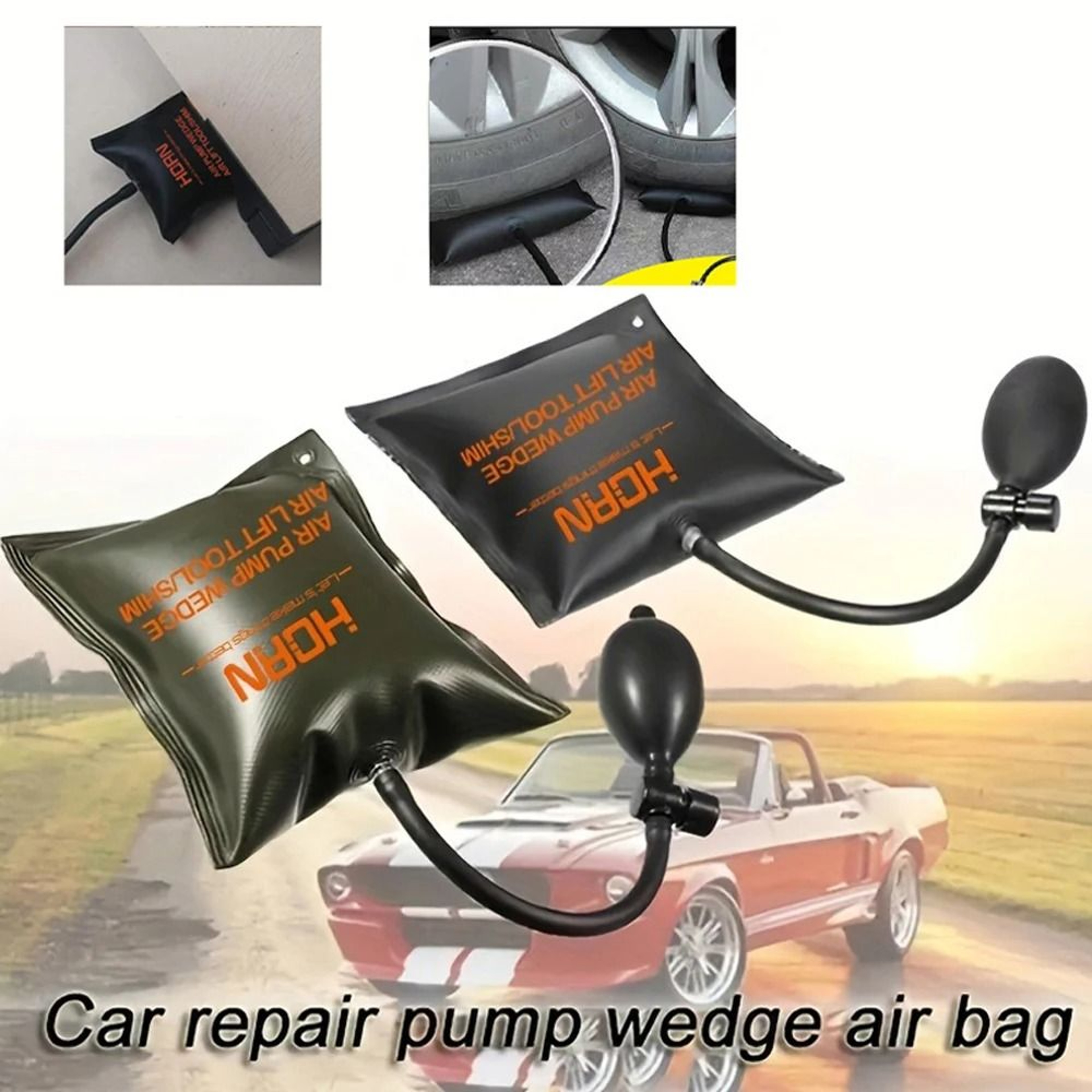 HeavyDuty Inflatable Air Pump Wedge 0