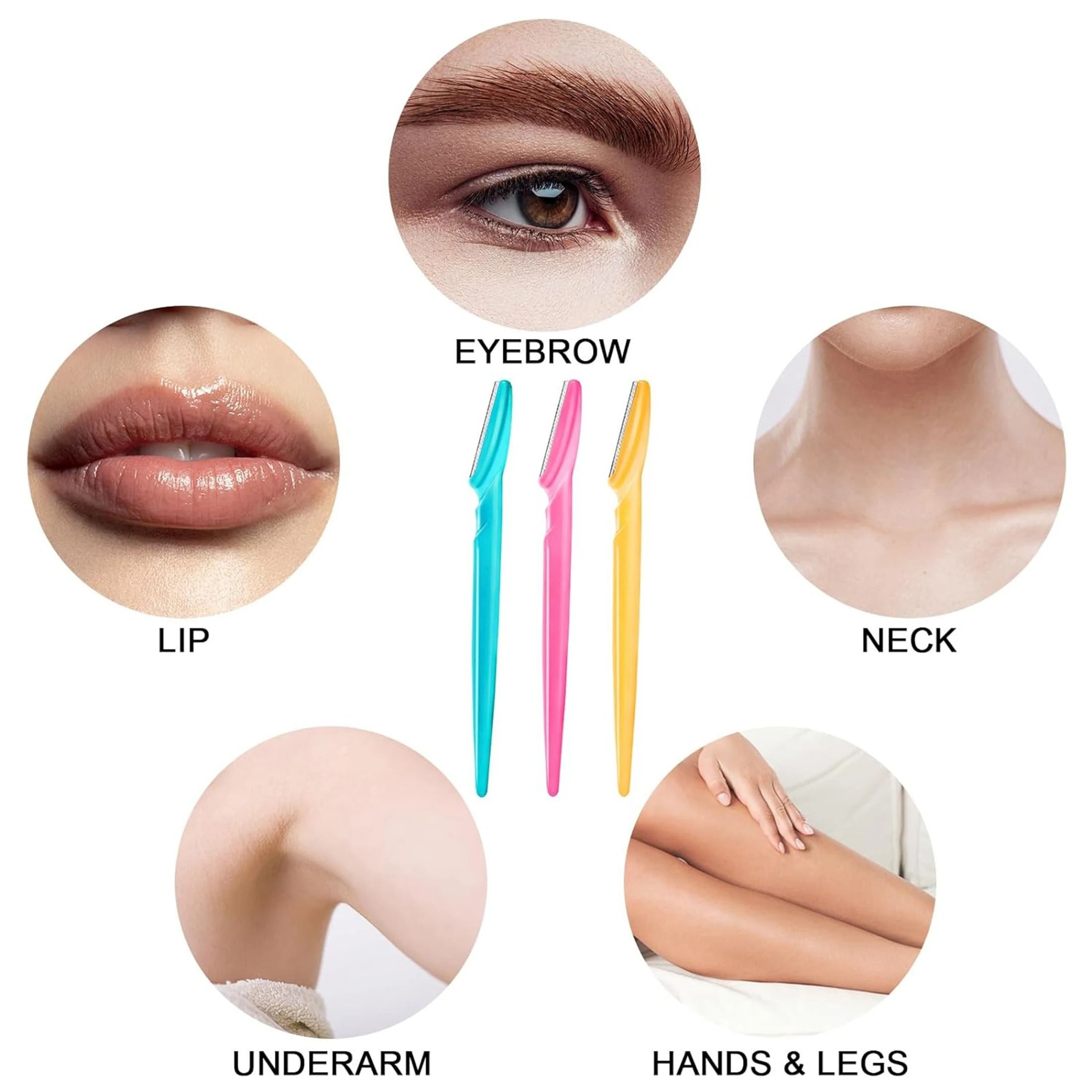 Precision Dermaplaning  Eyebrow Shaper System 3