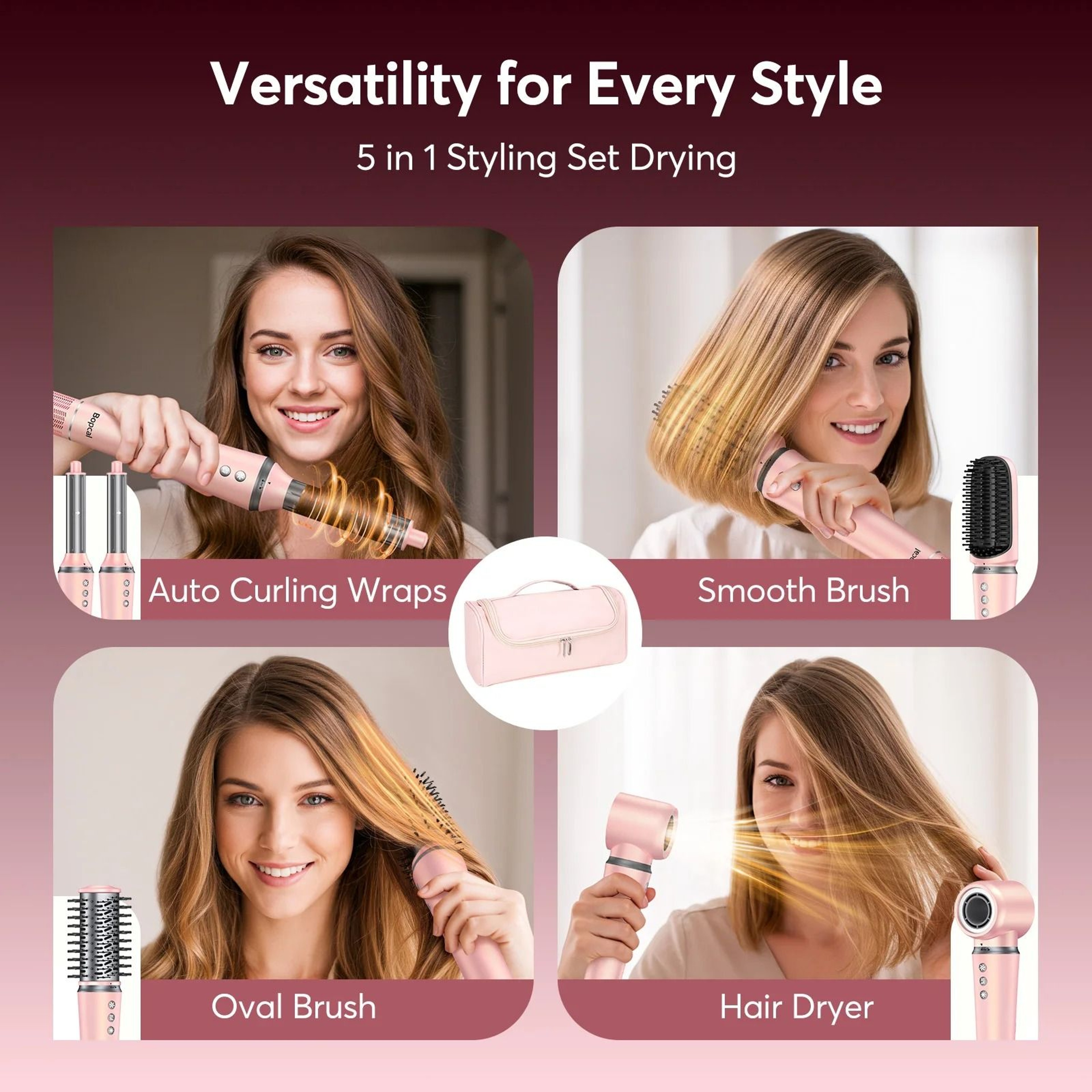 HighVelocity 5in1 Kinetic Hot Air Styler 2