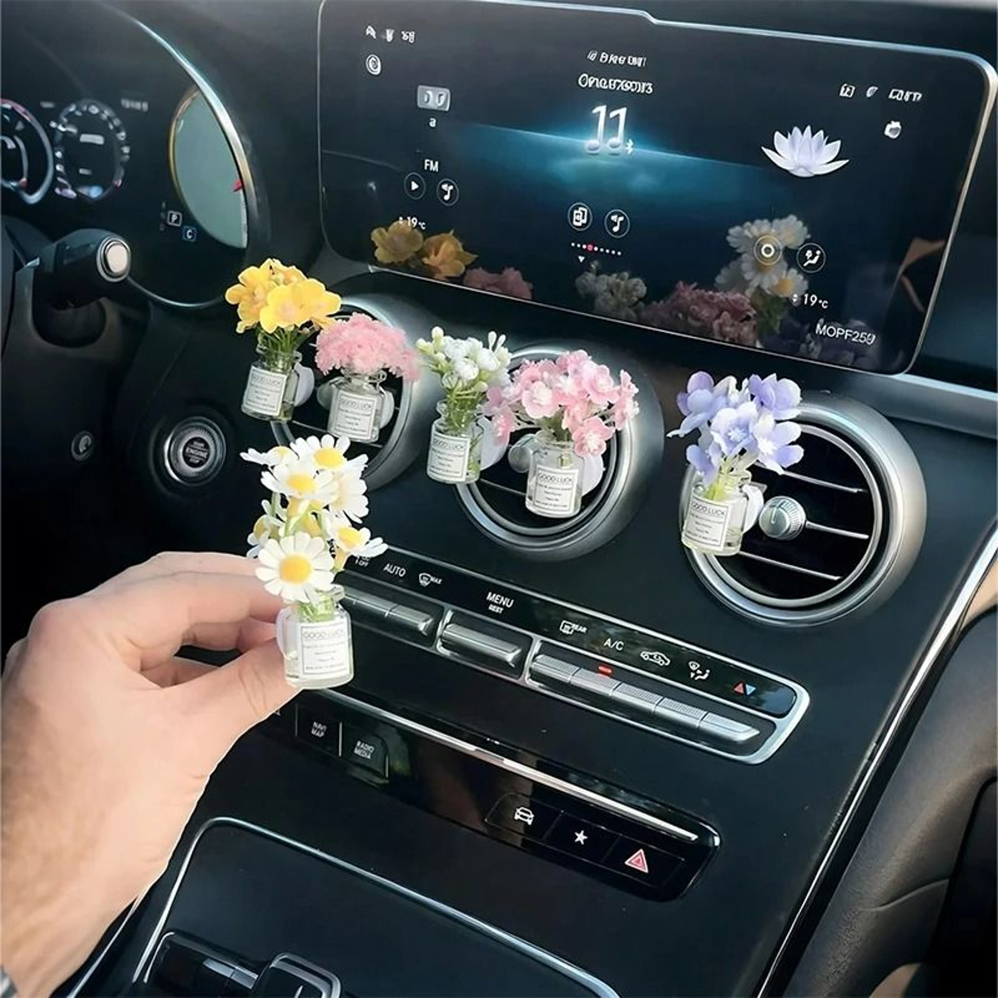 Artisan Floral Aromatic Clip 3
