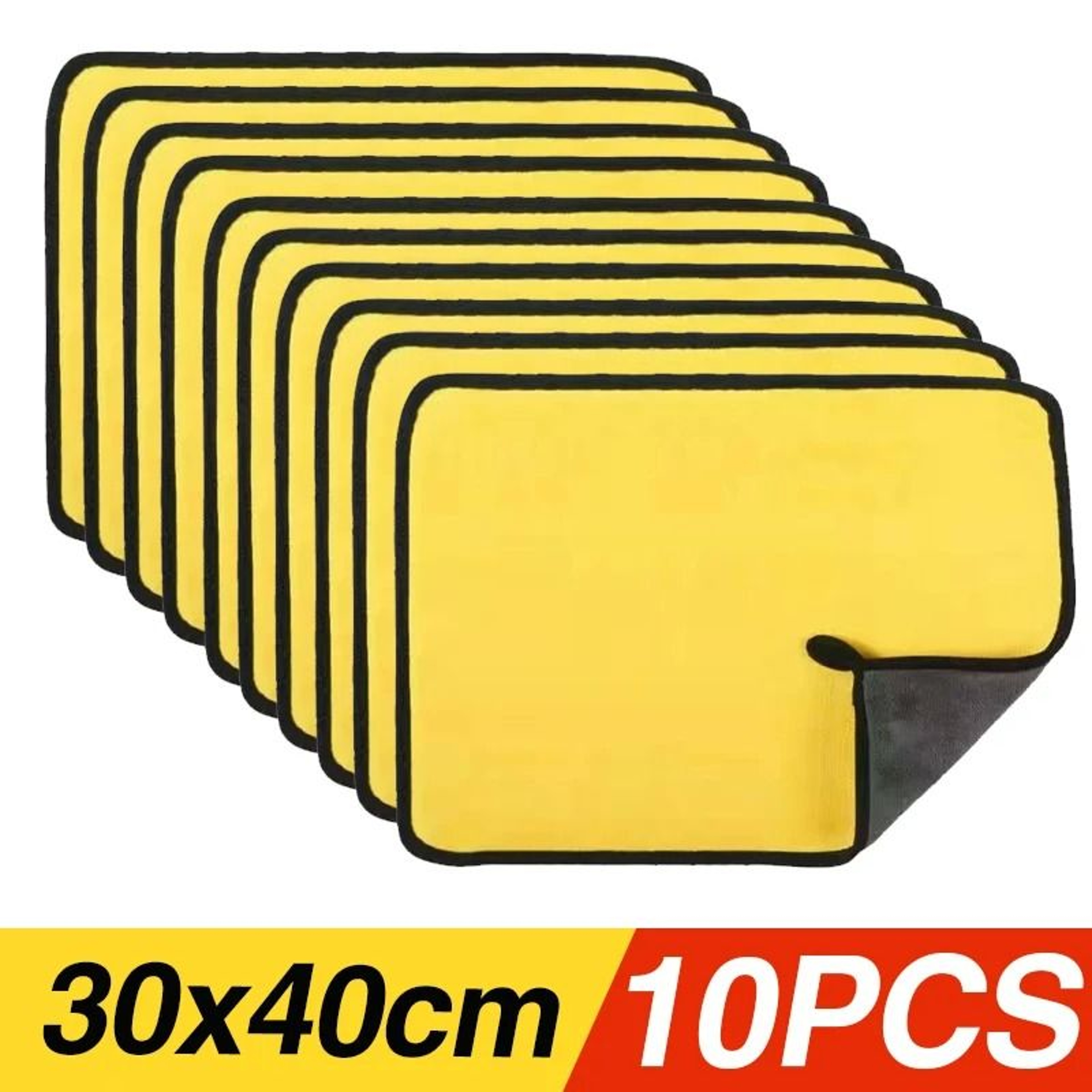UltraAbsorbent Thickened Microfiber Car Wash  Detailing Towels 13