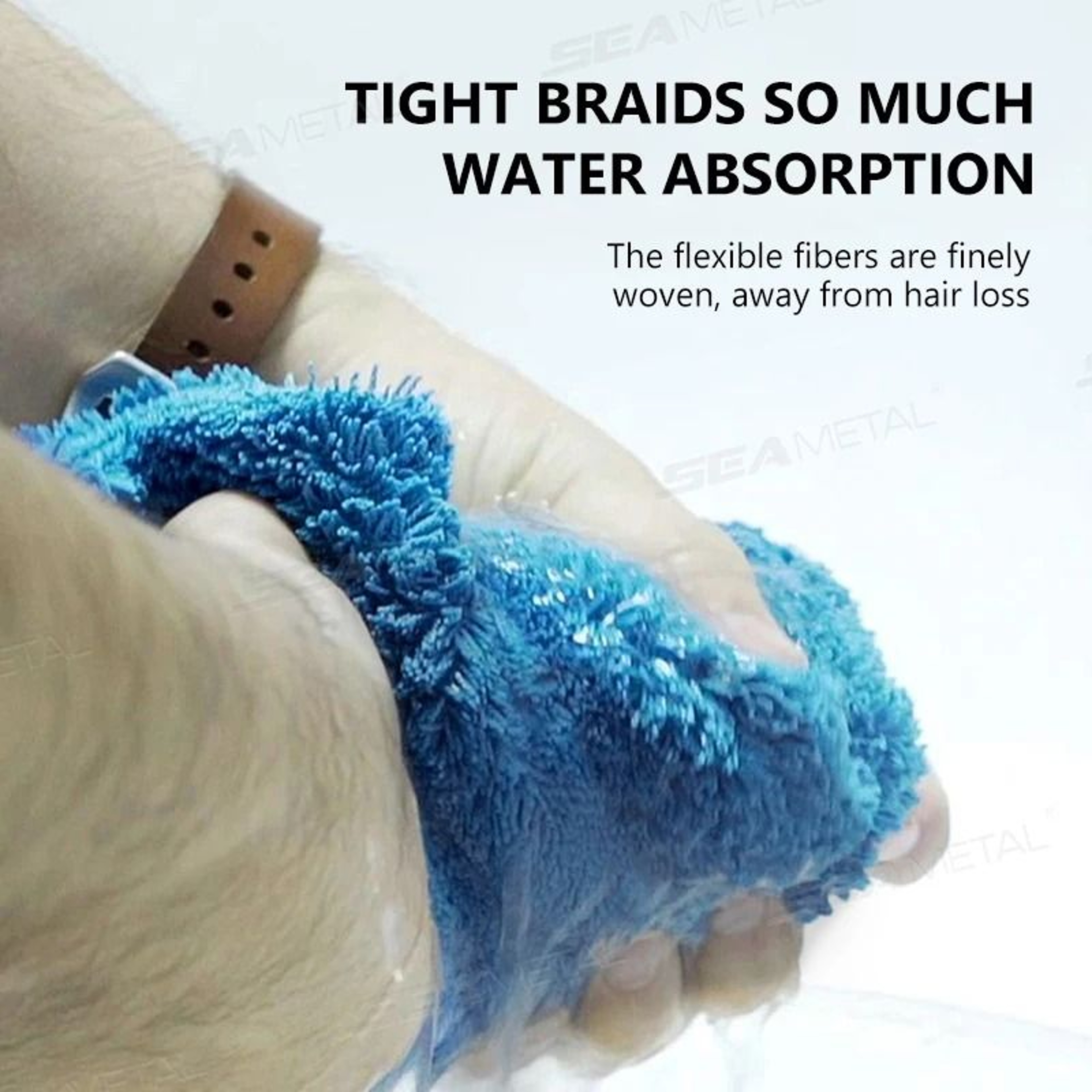 UltraAbsorbent 1200GSM HeavyDuty Microfiber Car Drying Towel 3