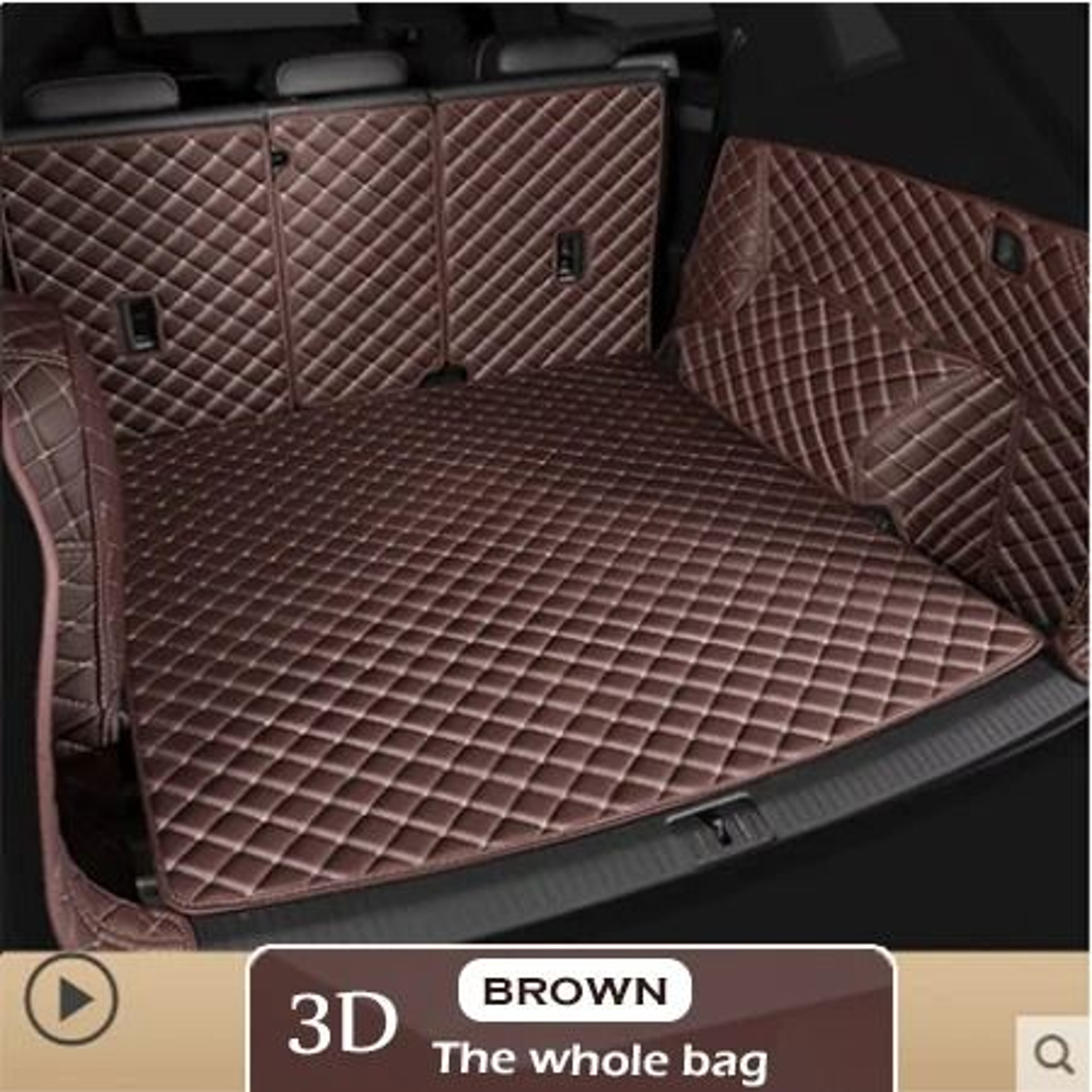 CustomFit Leather Cargo Trunk Liner 9