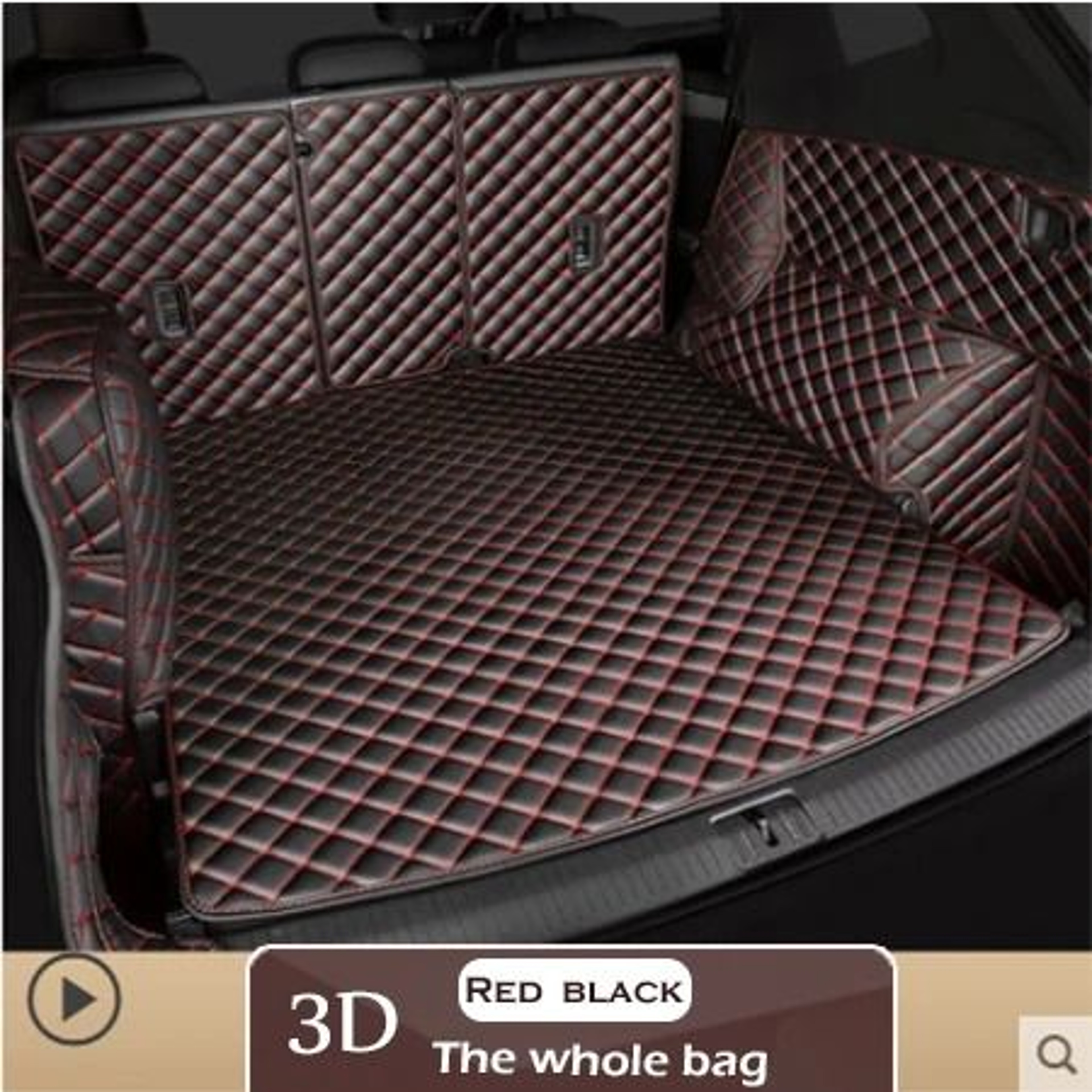 CustomFit Leather Cargo Trunk Liner 11