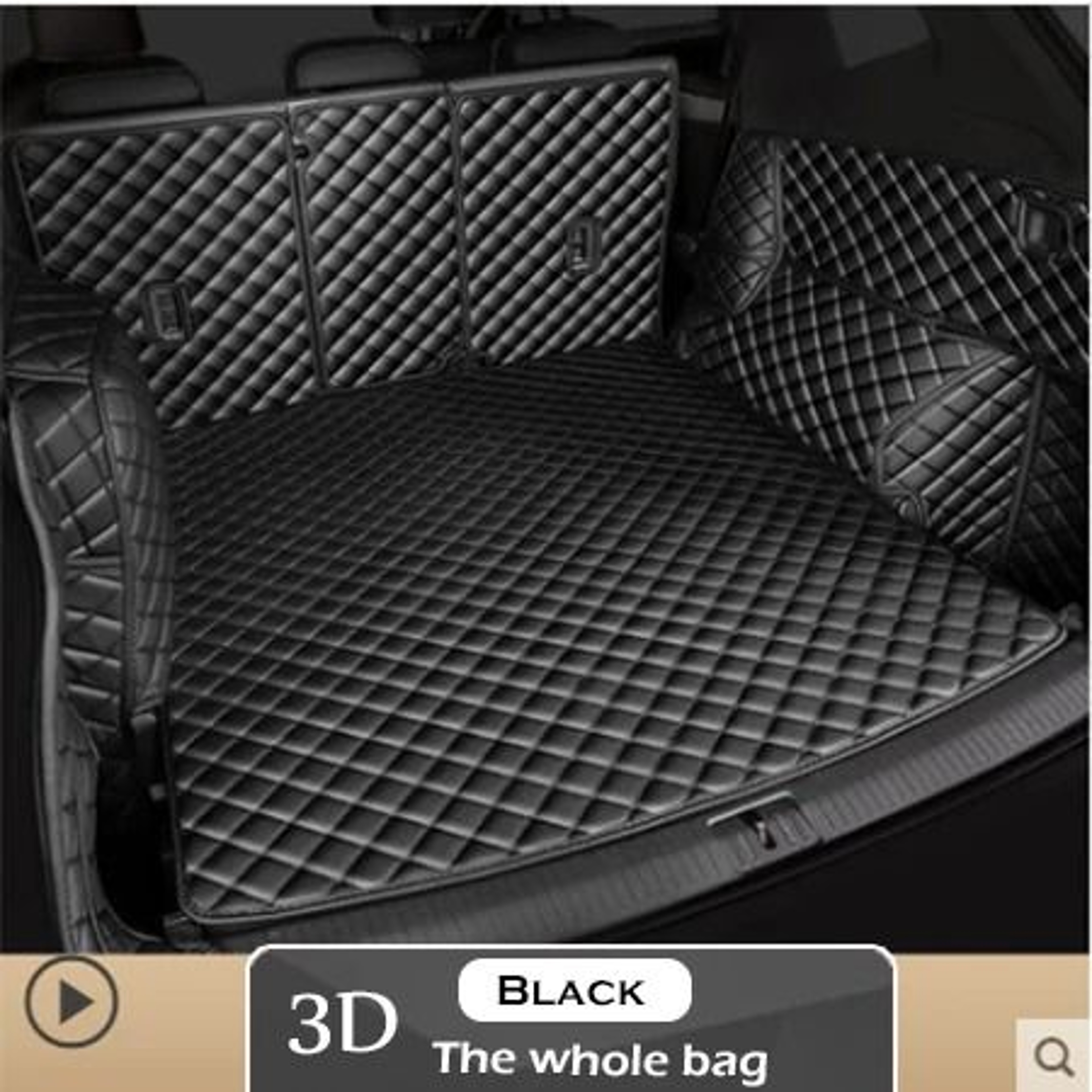 CustomFit Leather Cargo Trunk Liner 12