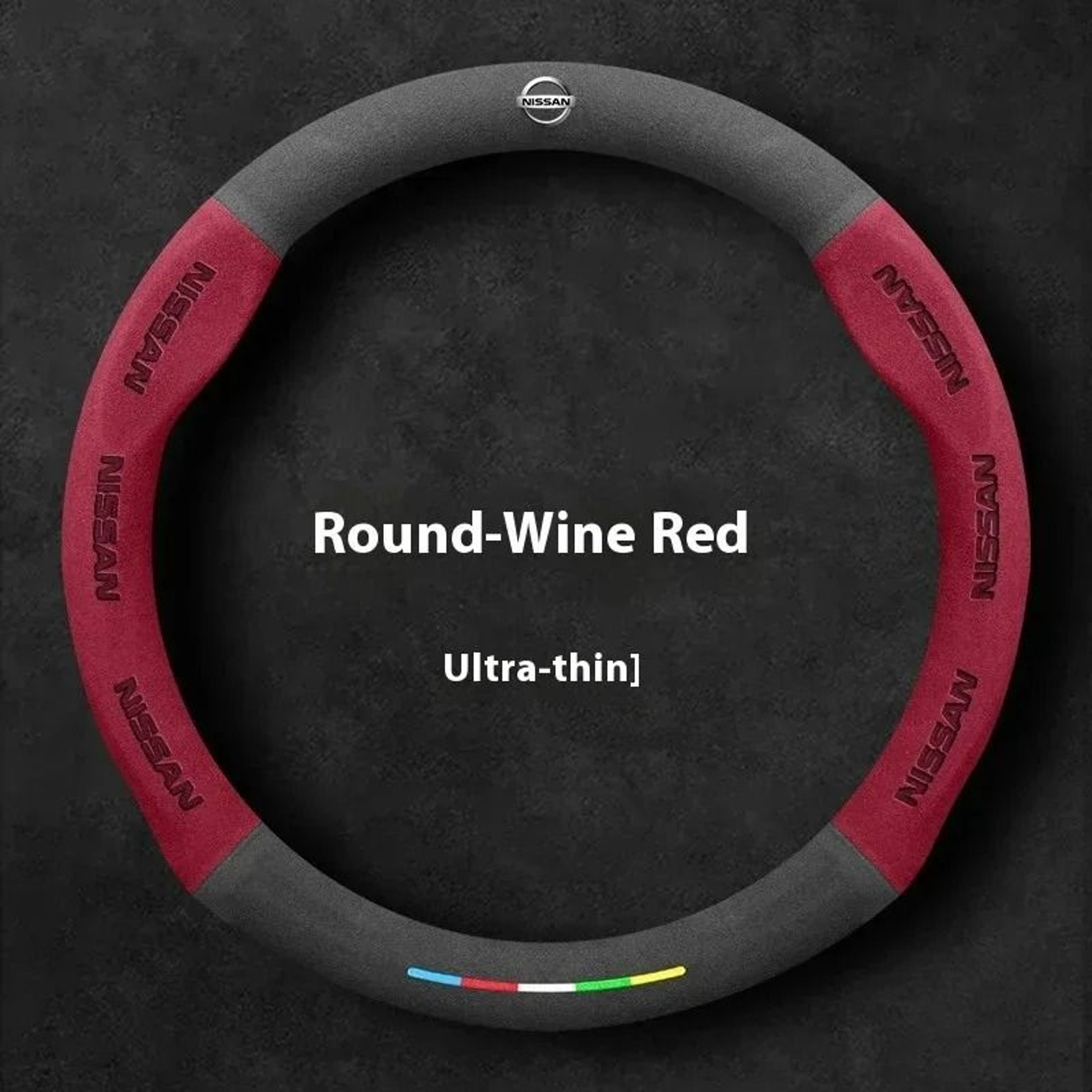 Universal Premium Leather Steering Wheel Cover 12