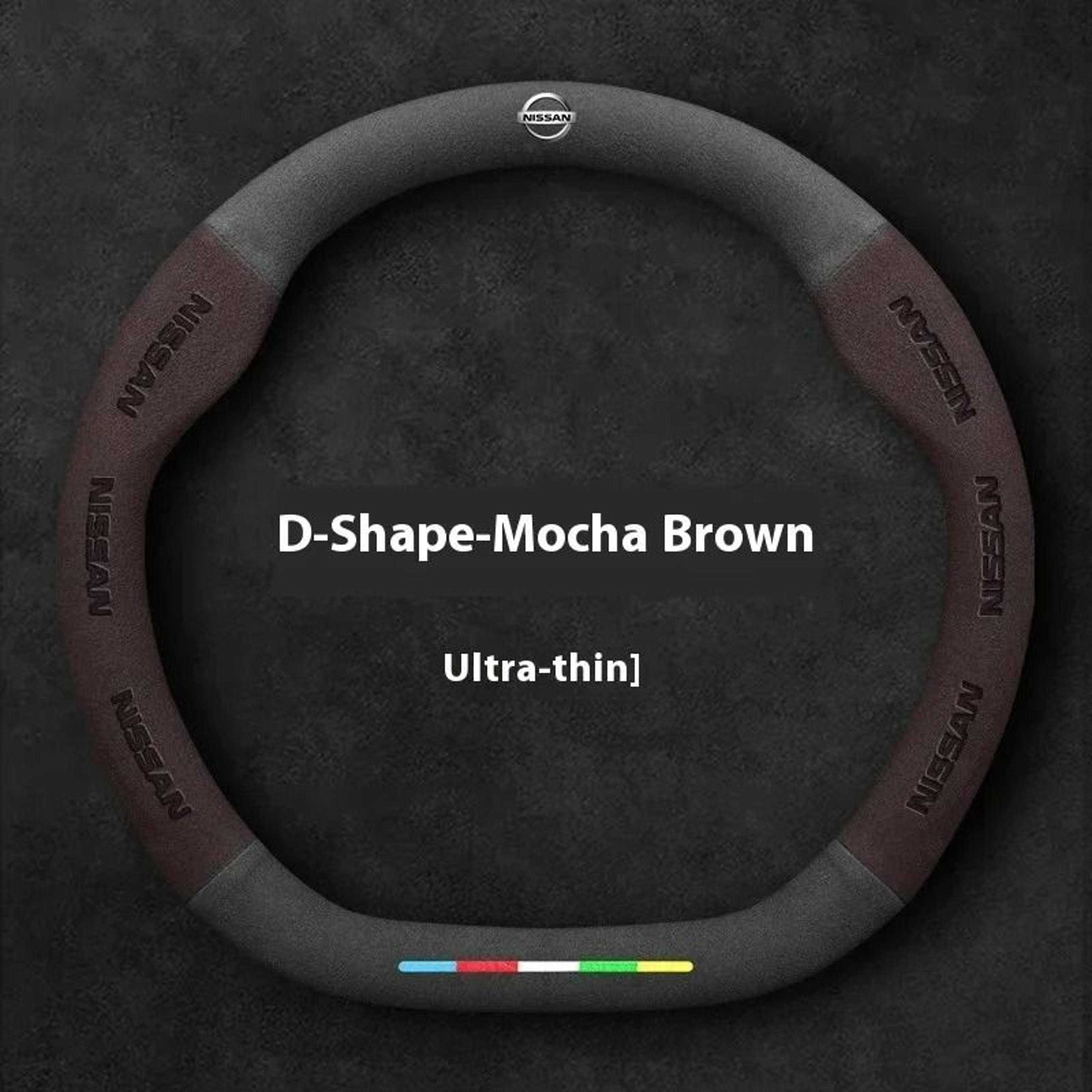 Universal Premium Leather Steering Wheel Cover 7