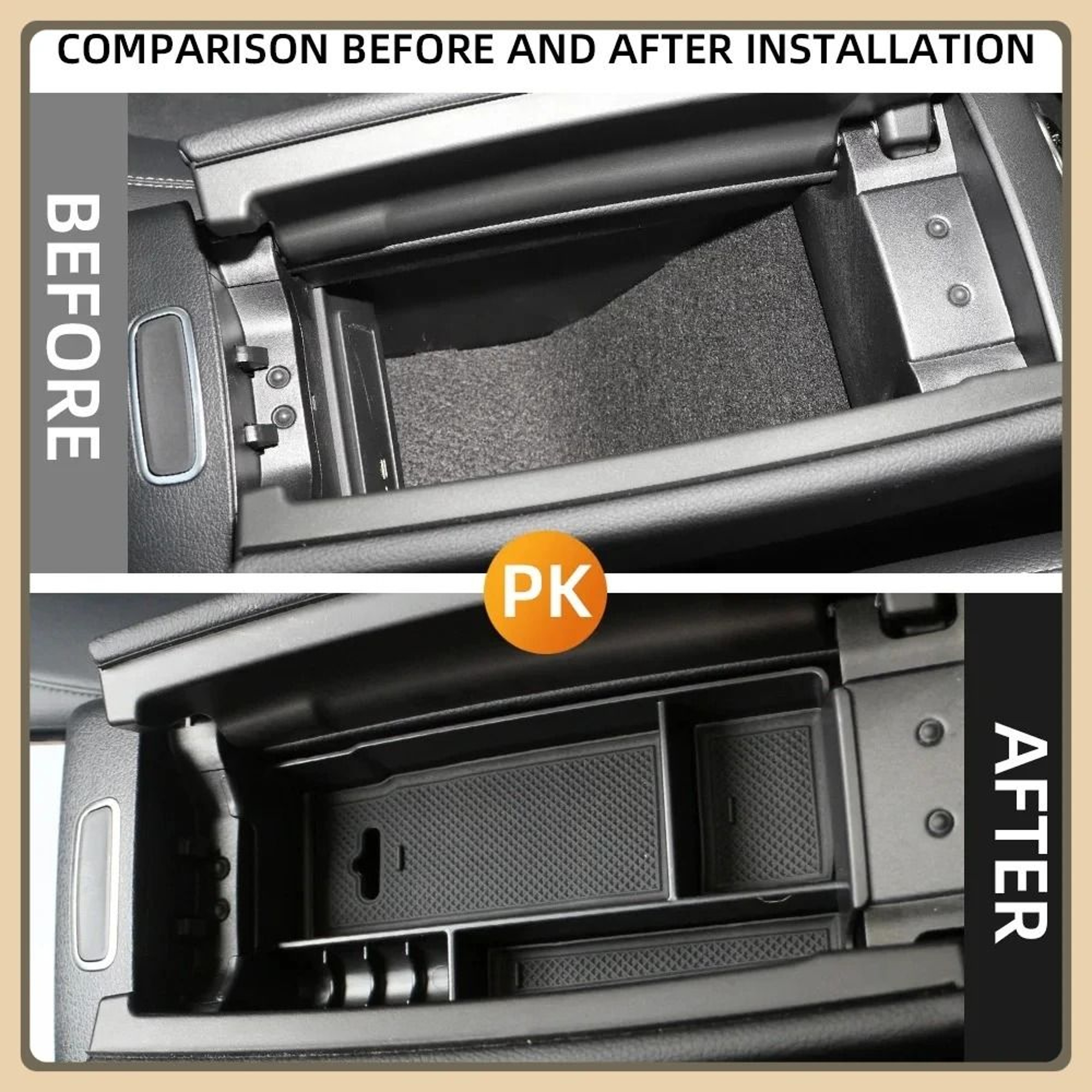Center Console Armrest Storage Box  Interior Organizer 1