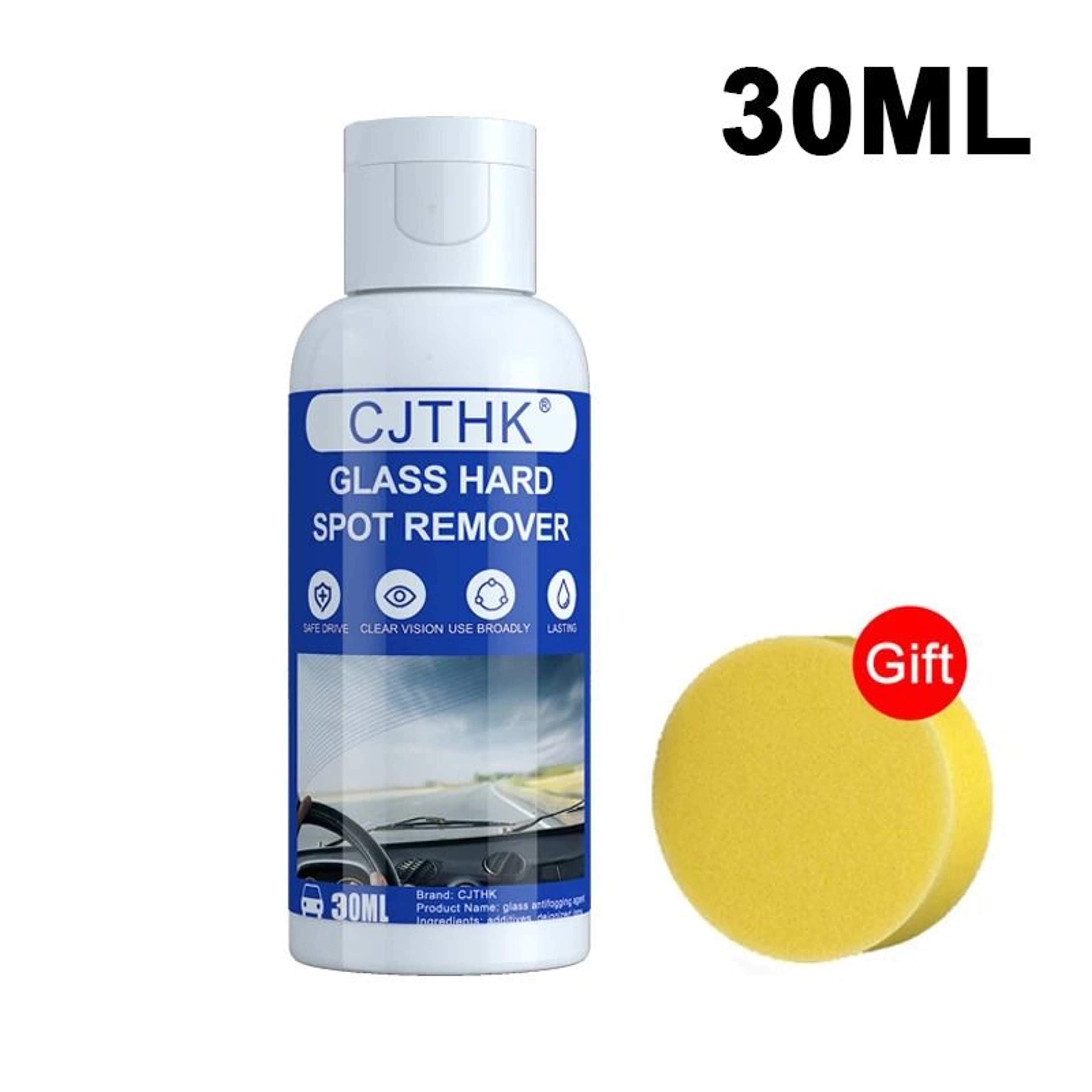 Ultimate Car Glass Restoration  Hydrophobic Coating Kit 8