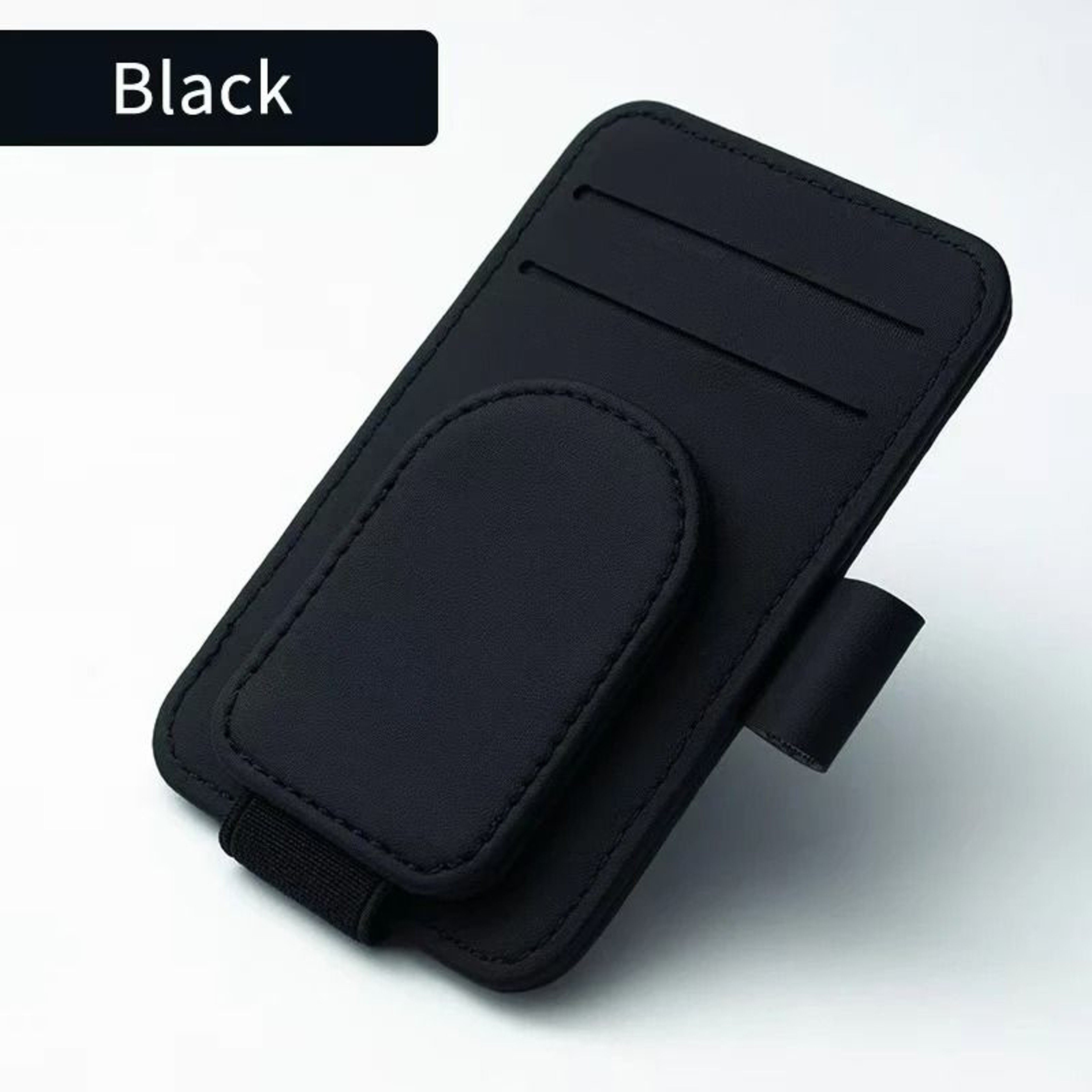 Leather Sun Visor Sunglasses  Card Holder 6