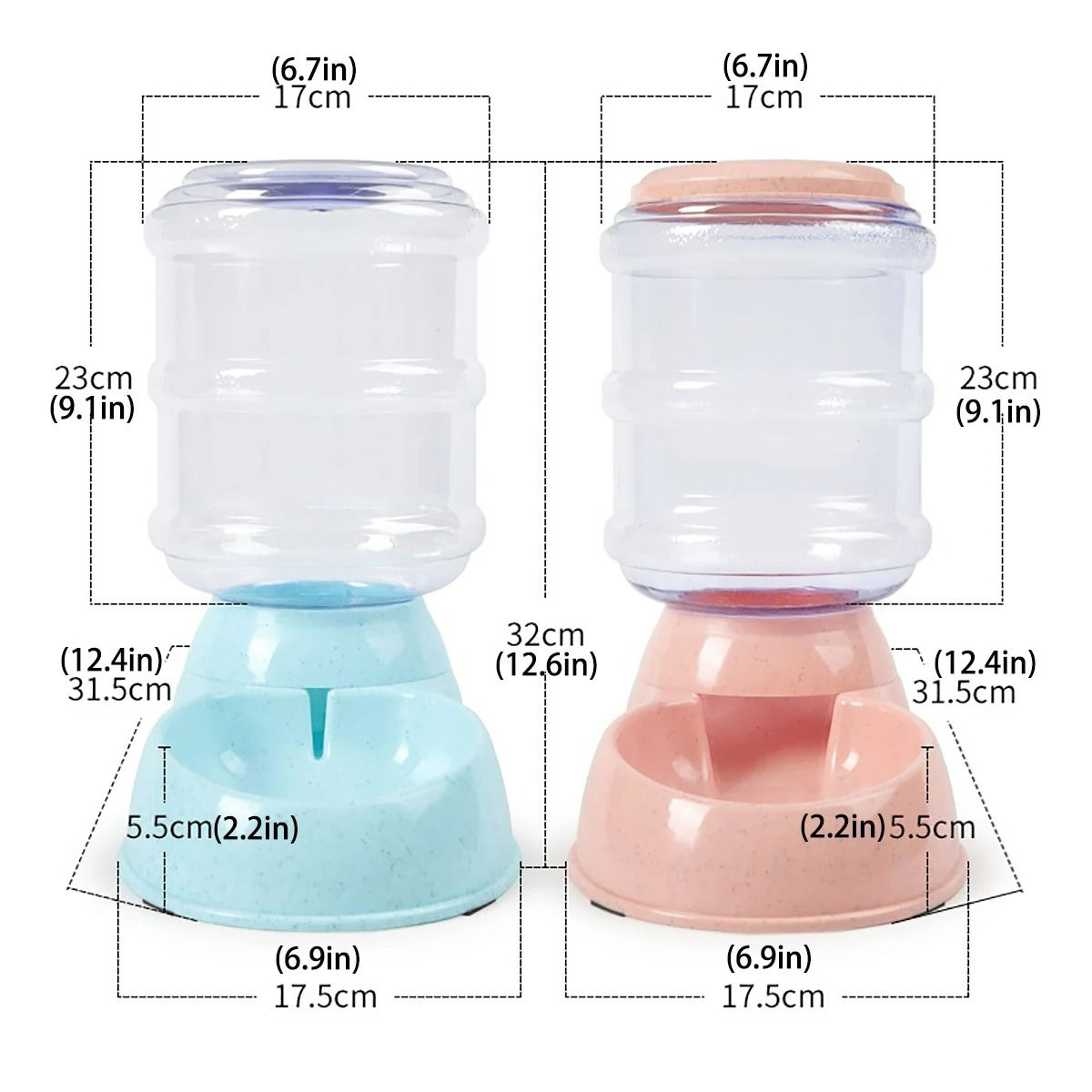 GravityFlow HighCapacity Pet Feeding Station 5