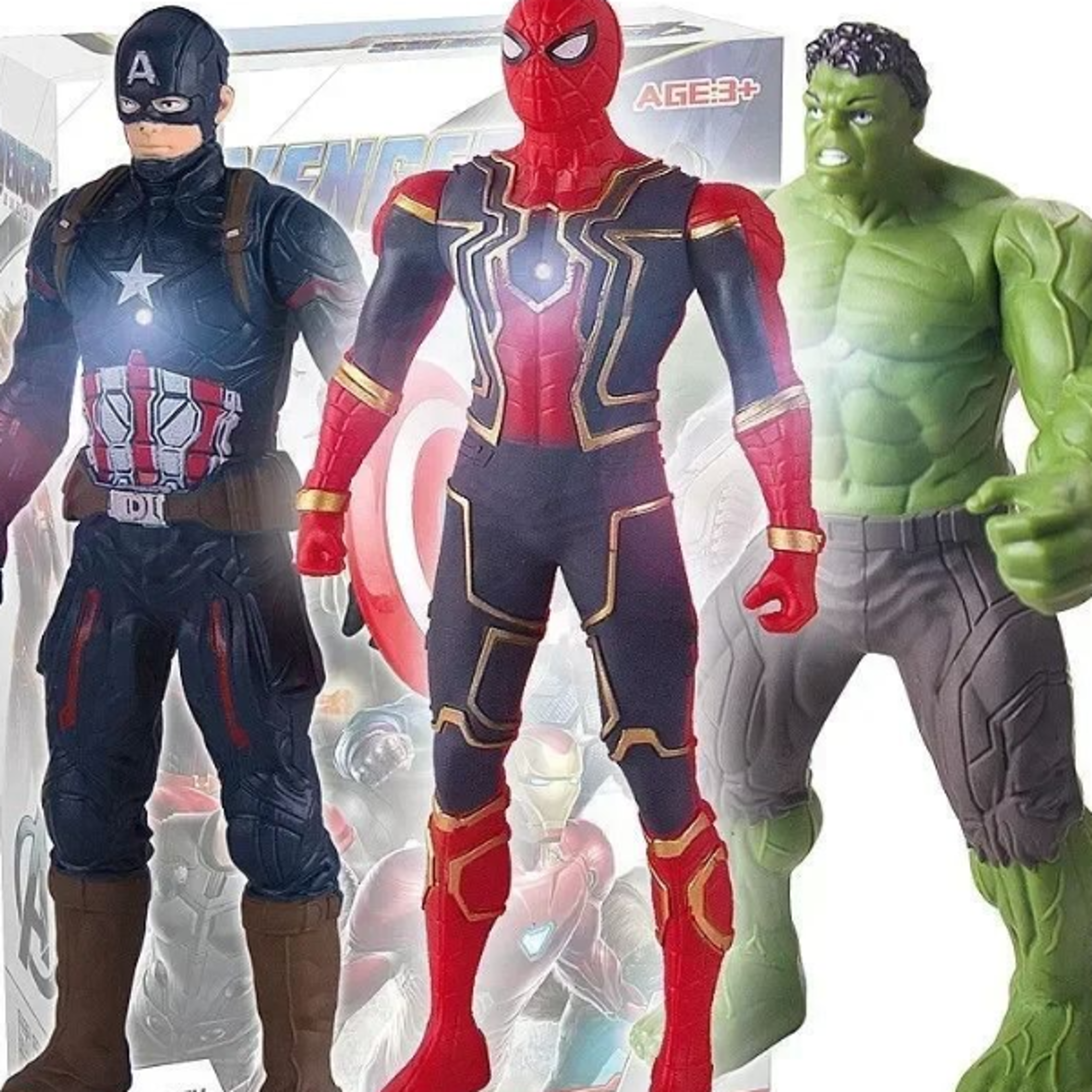 Light Up Hero Action Figure Toy 0