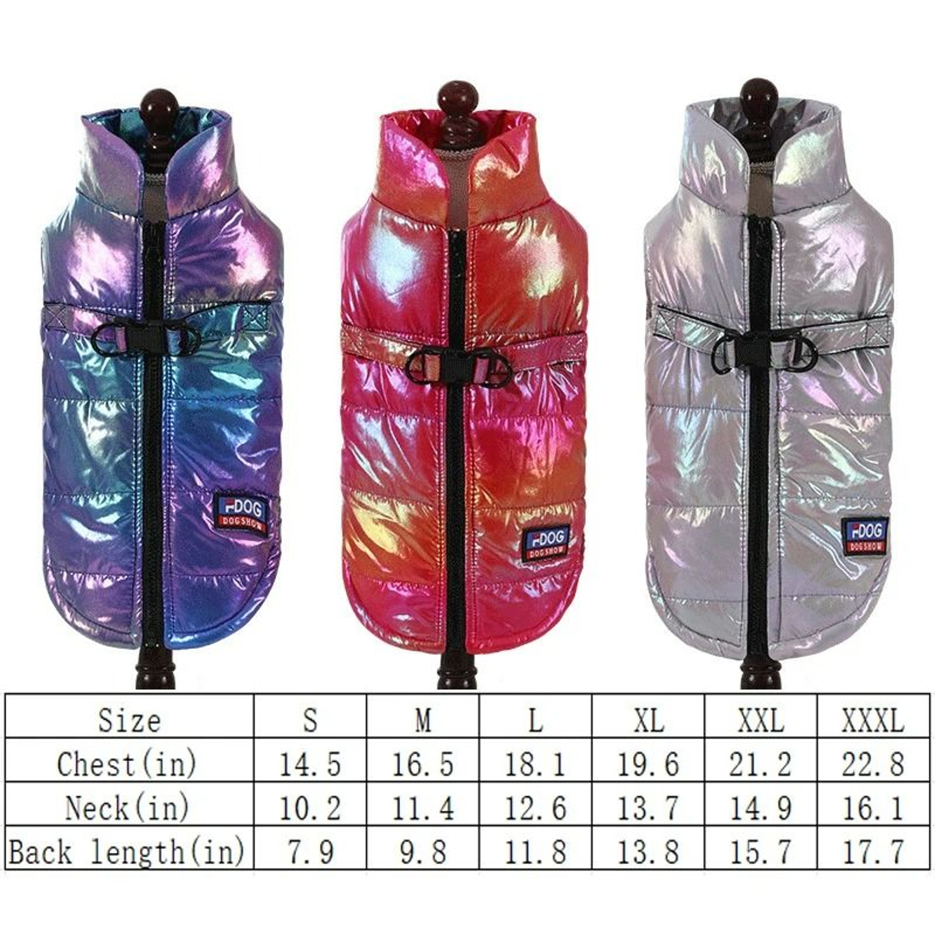 RadiantWarmth Rainbow Gradient Puffer Vest 5