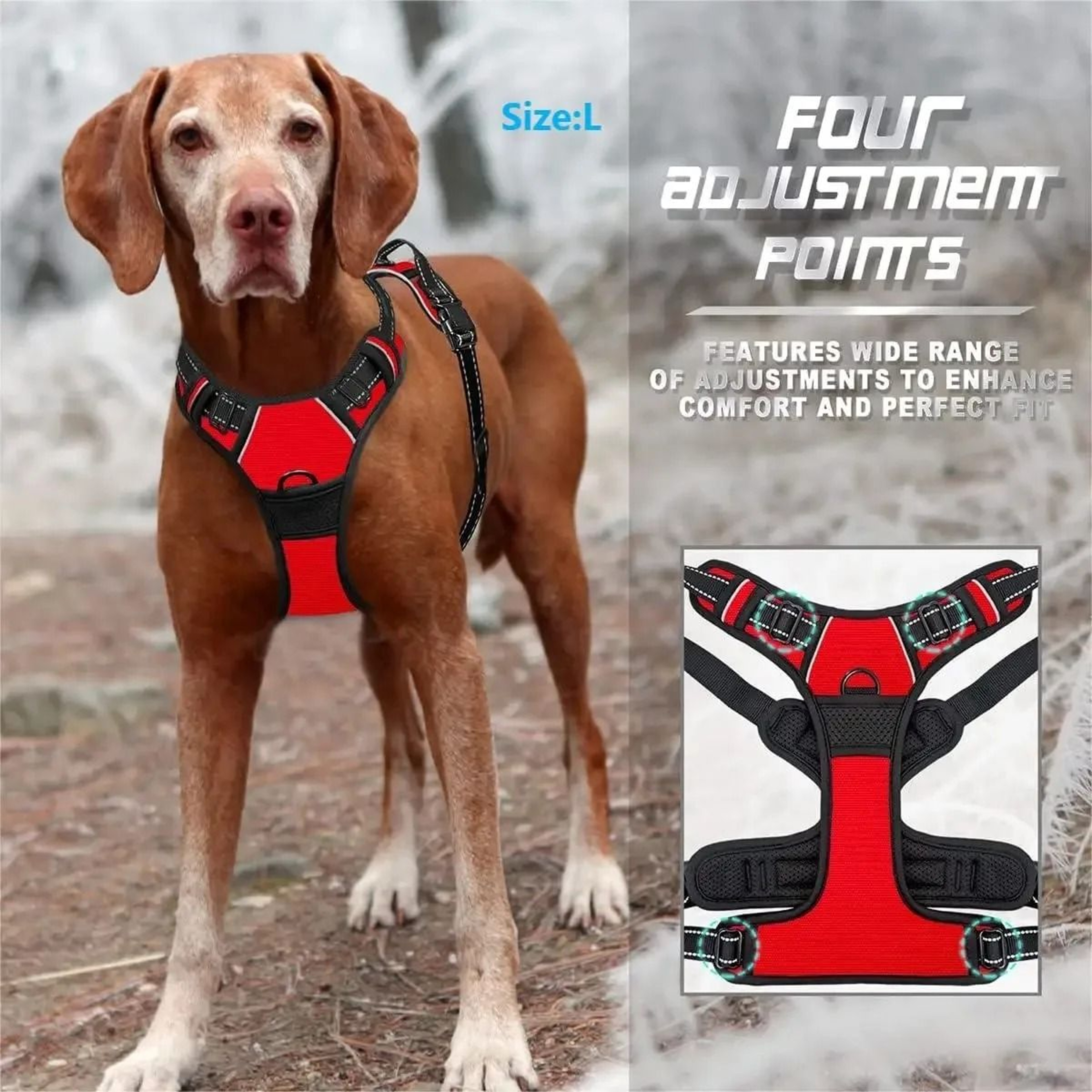 EliteCommand NoPull Tactical Dog Harness 1