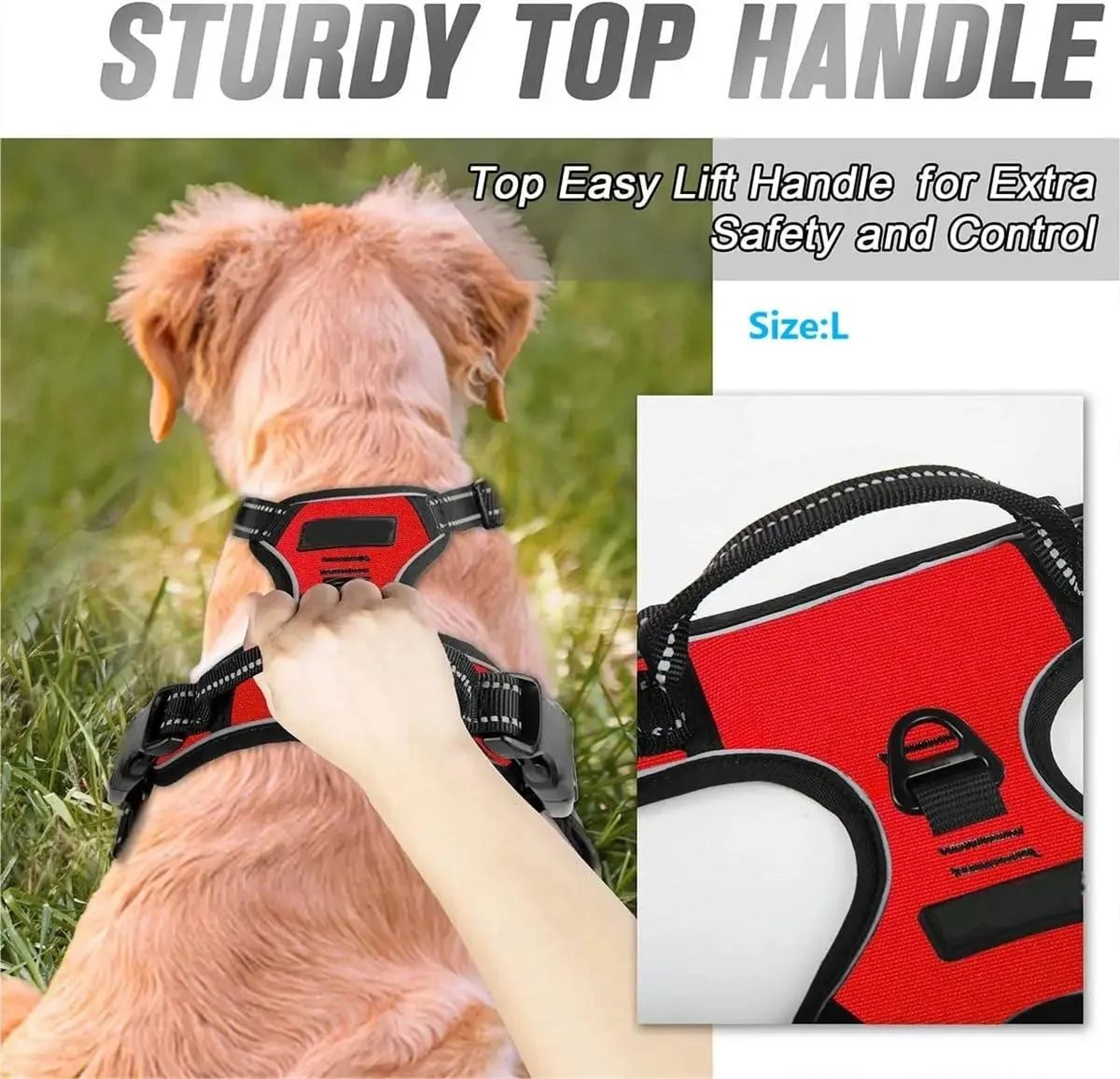 EliteCommand NoPull Tactical Dog Harness 3