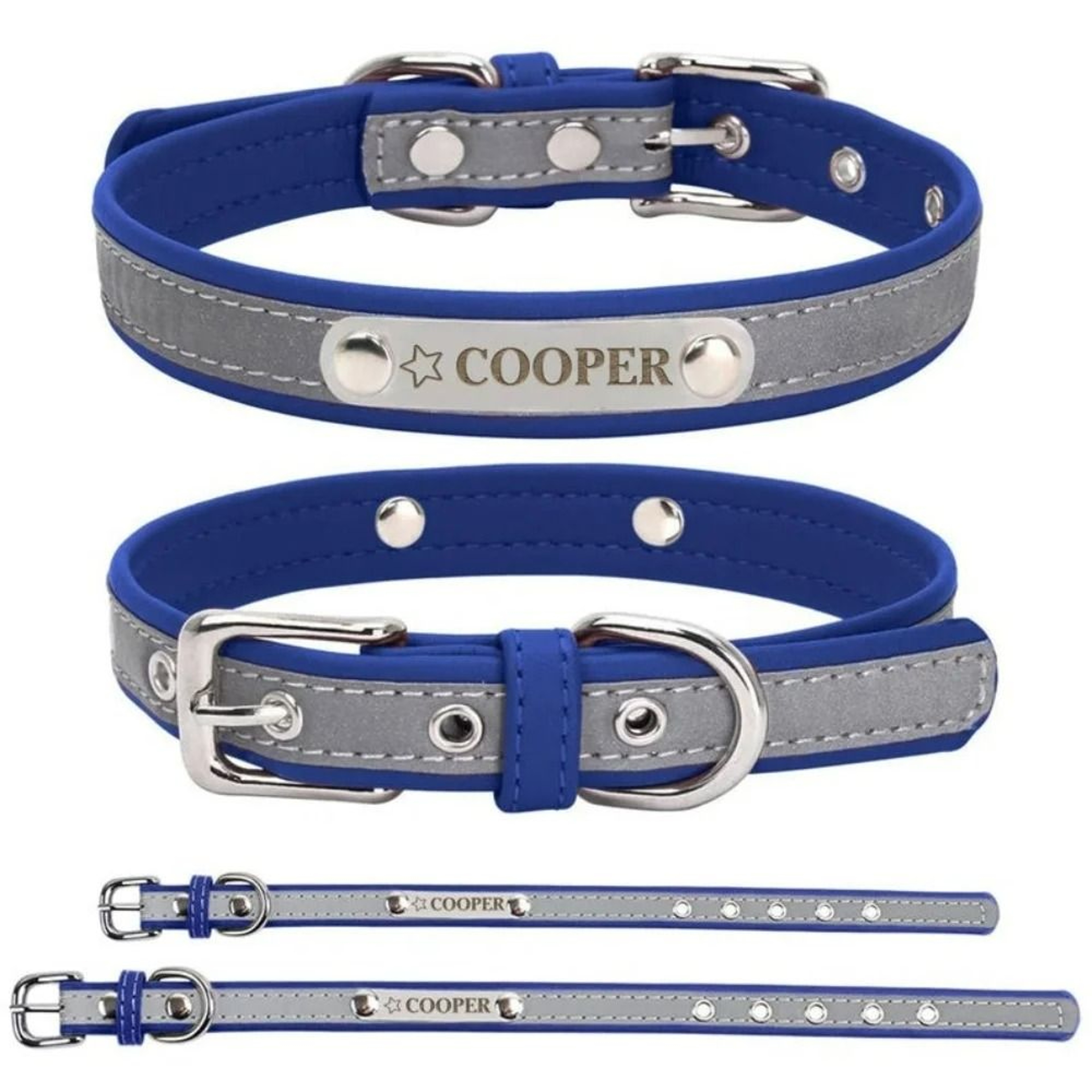 SignatureSeries Custom Engraved Reflective Pet Collar 4