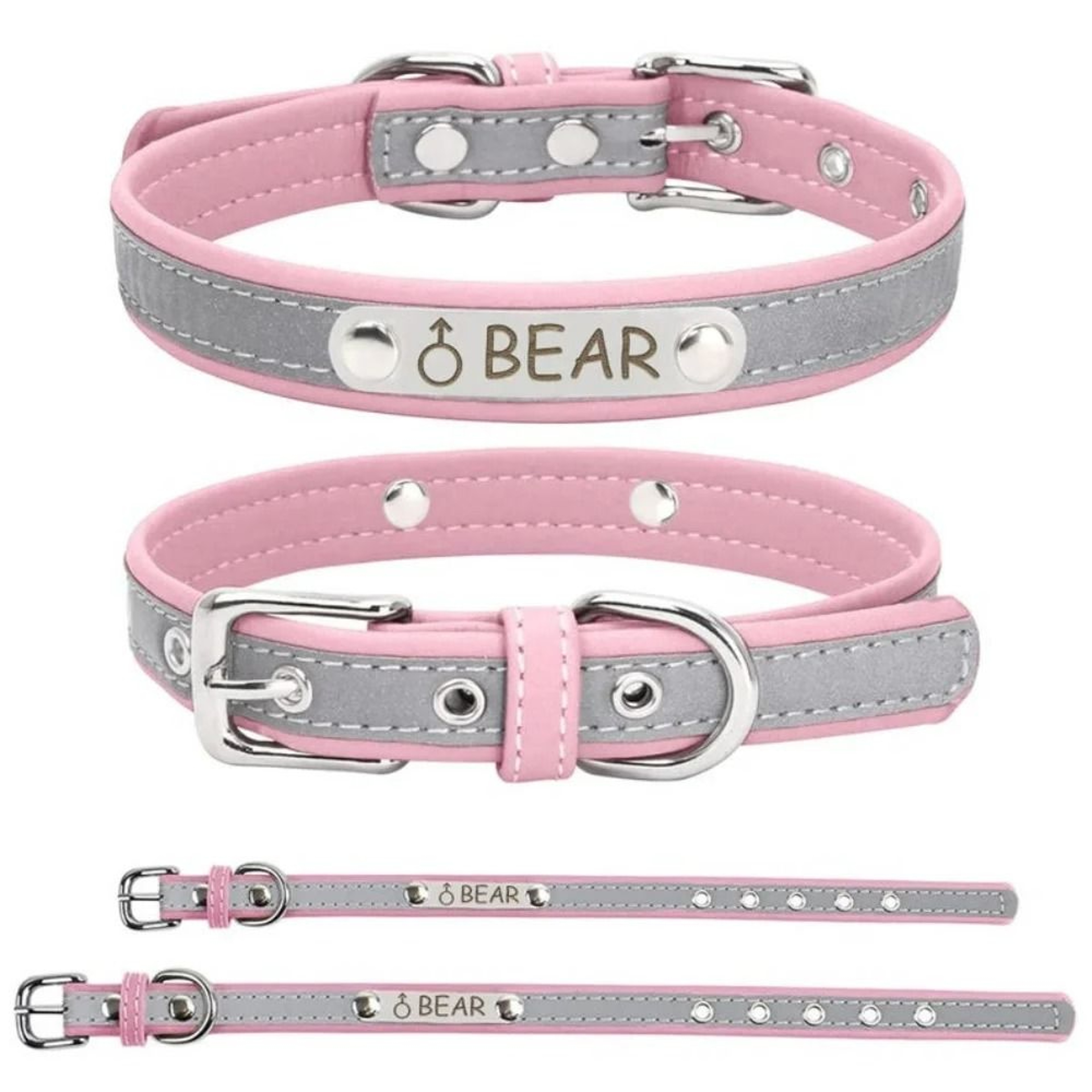 SignatureSeries Custom Engraved Reflective Pet Collar 11