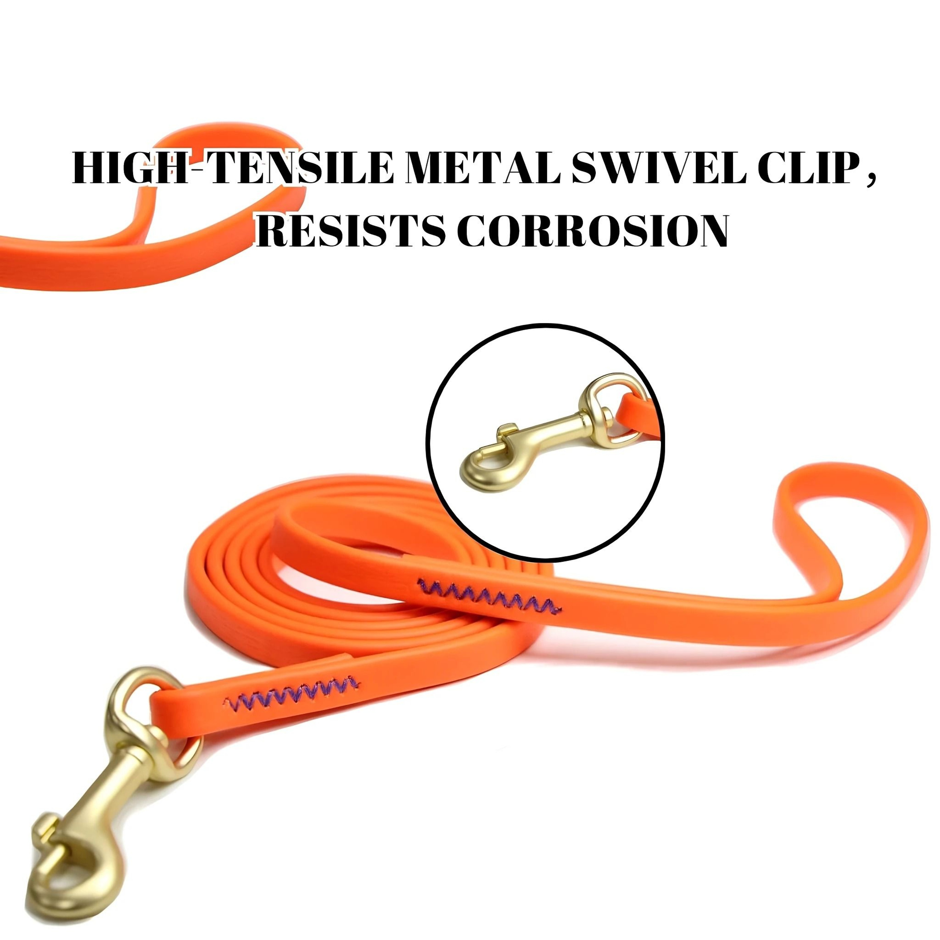 Waterproof PVC Training Leash  HeavyDuty Bite Resistant Long Tracking Rope 2