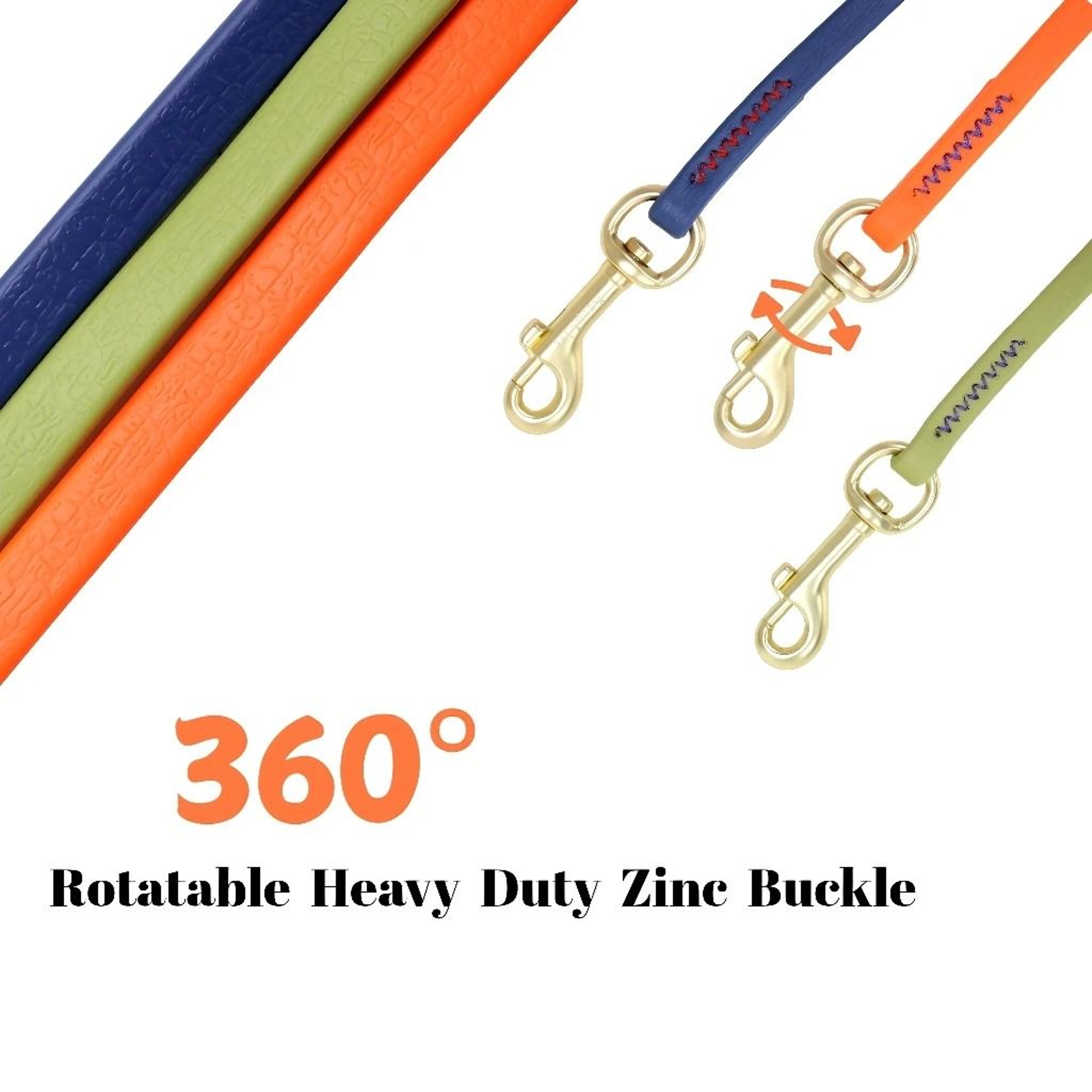 Waterproof PVC Training Leash  HeavyDuty Bite Resistant Long Tracking Rope 3