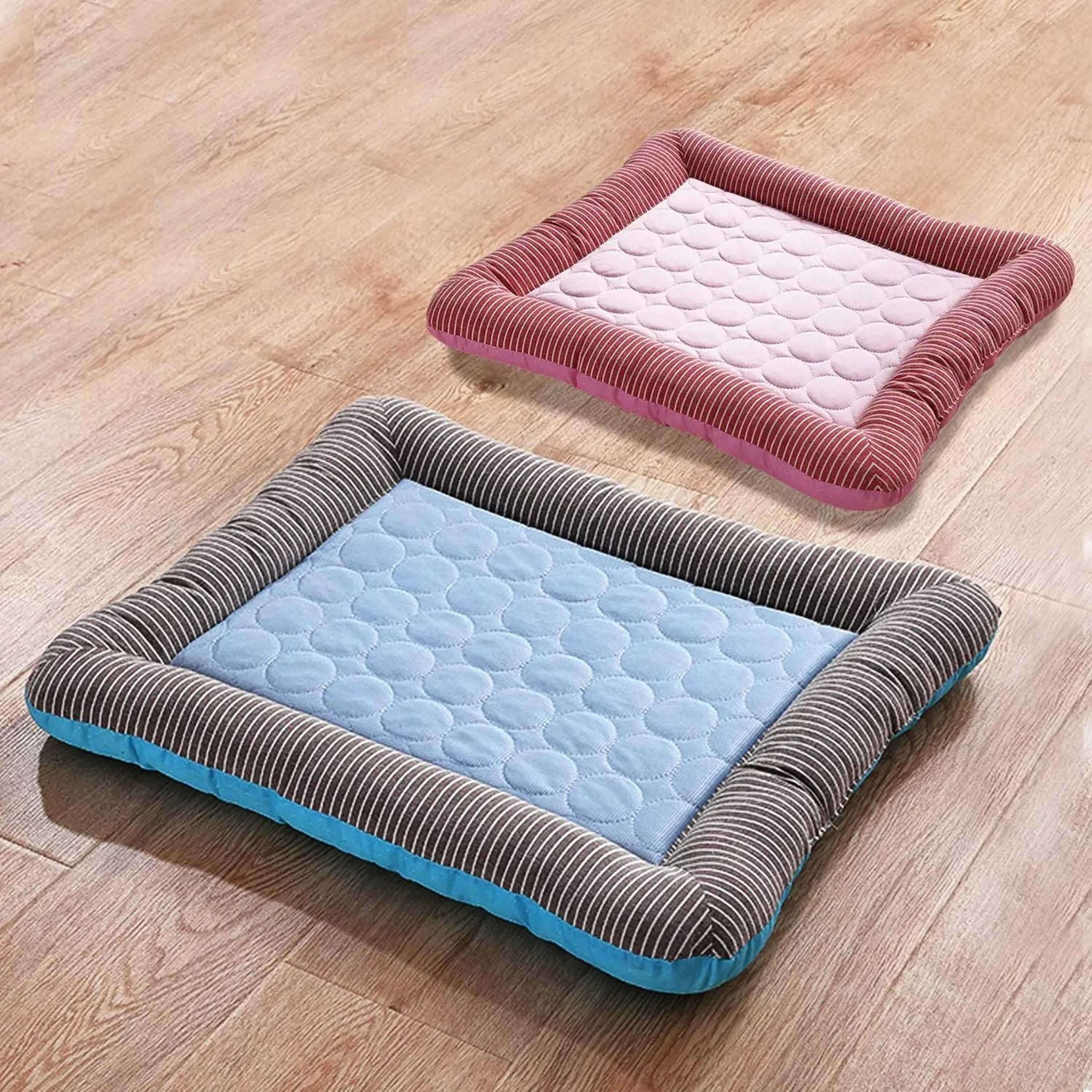 Instant Relief Ice Silk Cooling Mat  Breathable Summer Sleep Pad For Dogs  Cats 5