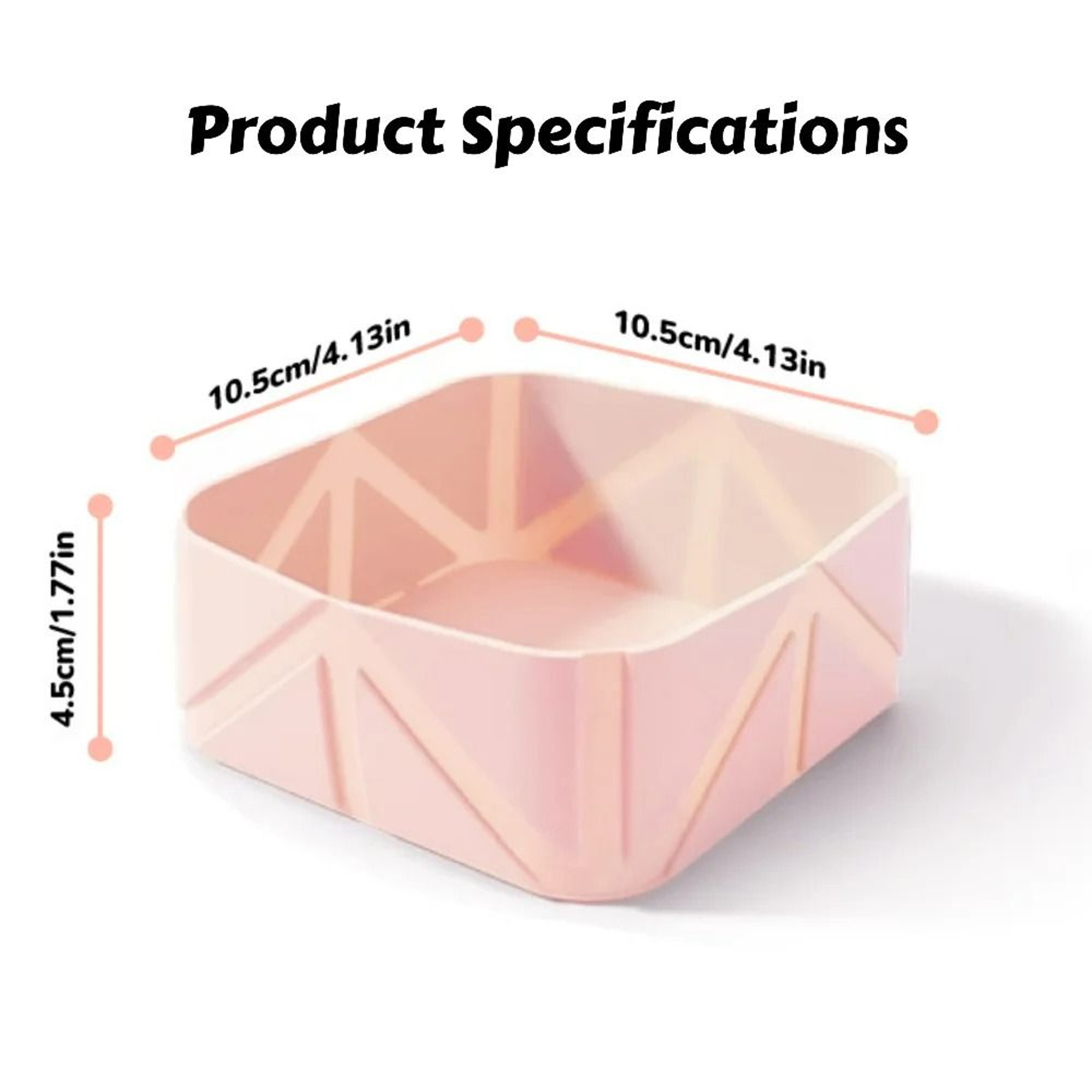 Silicone Collapsible Pet Travel Bowl  Portable Food  Water Solution For Hiking  Camping 5