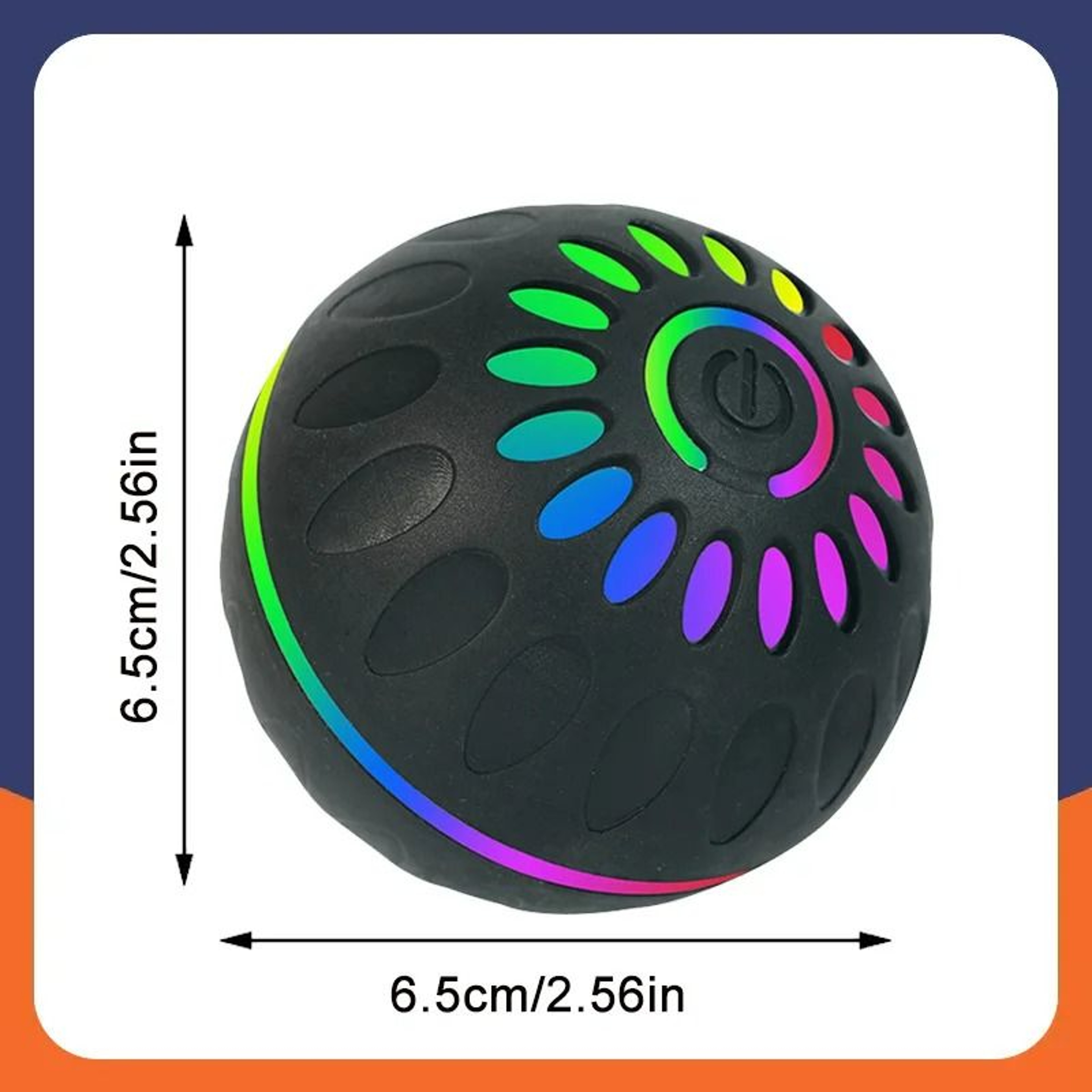 Smart Interactive Dog Toy Ball  Automatic Electronic Rolling  Bouncing USB Rechargeable Ball 20