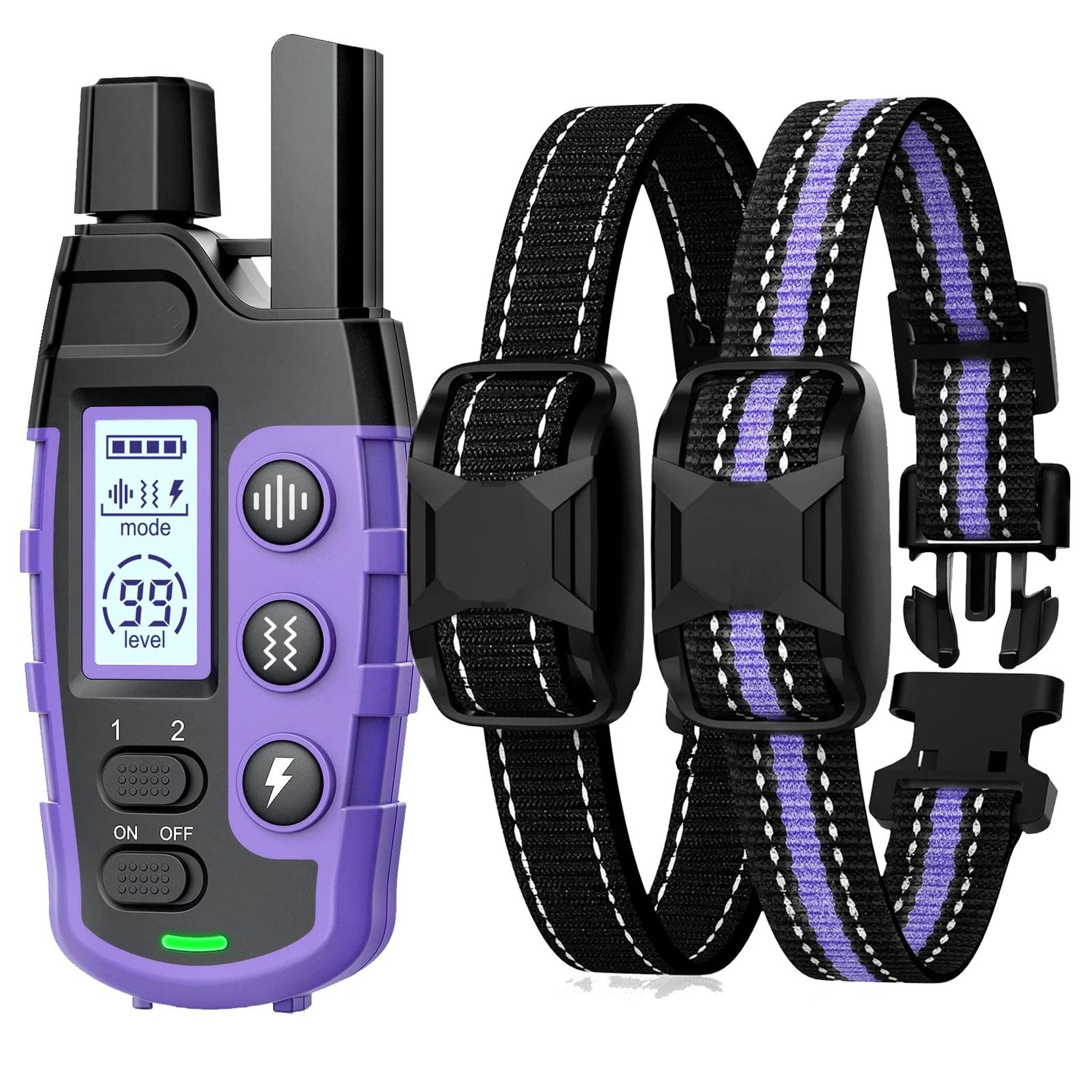 3300ft Professional Remote Dog Training Collar  Waterproof Behavior Correction System 9