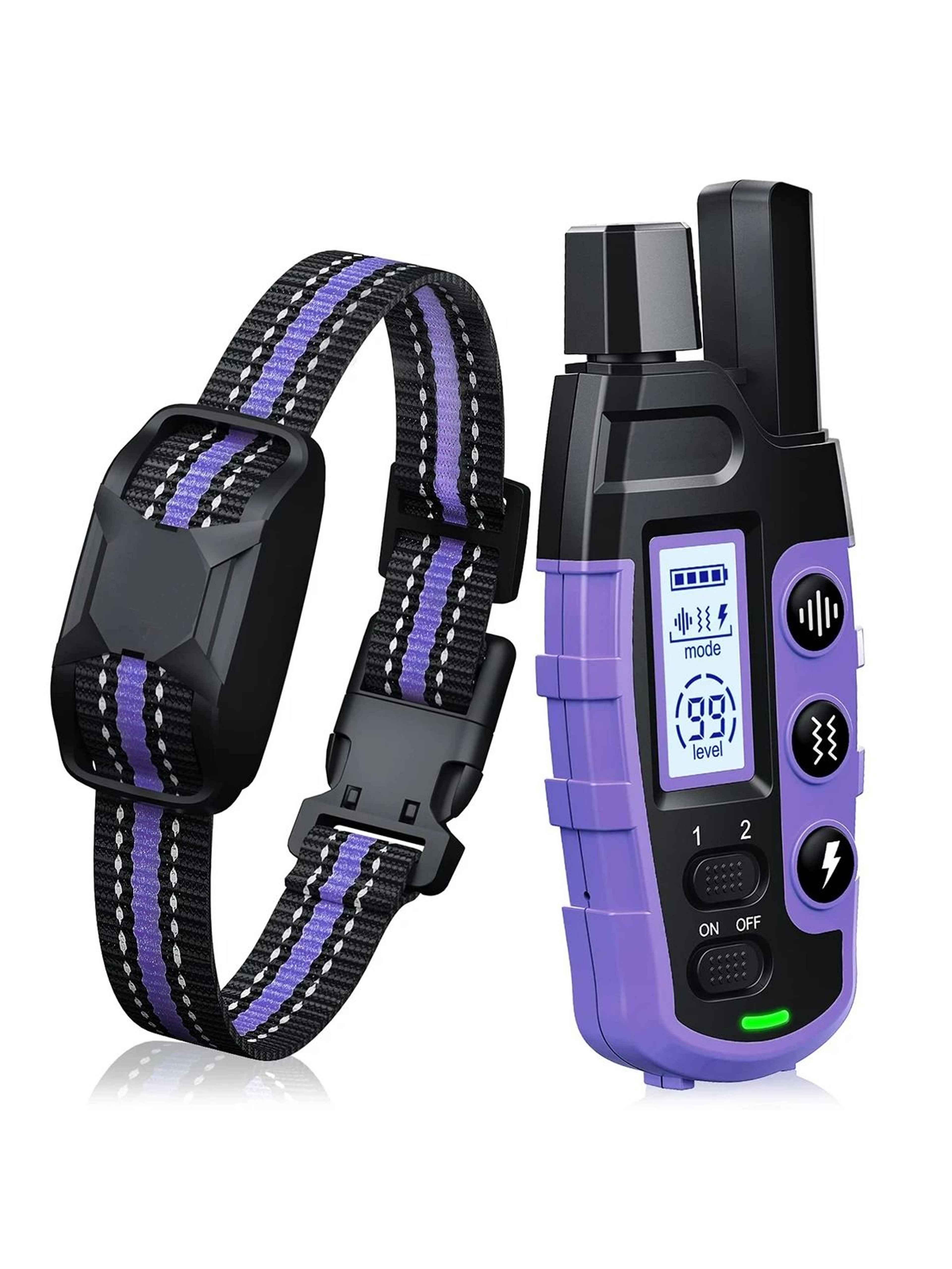 3300ft Professional Remote Dog Training Collar  Waterproof Behavior Correction System 8
