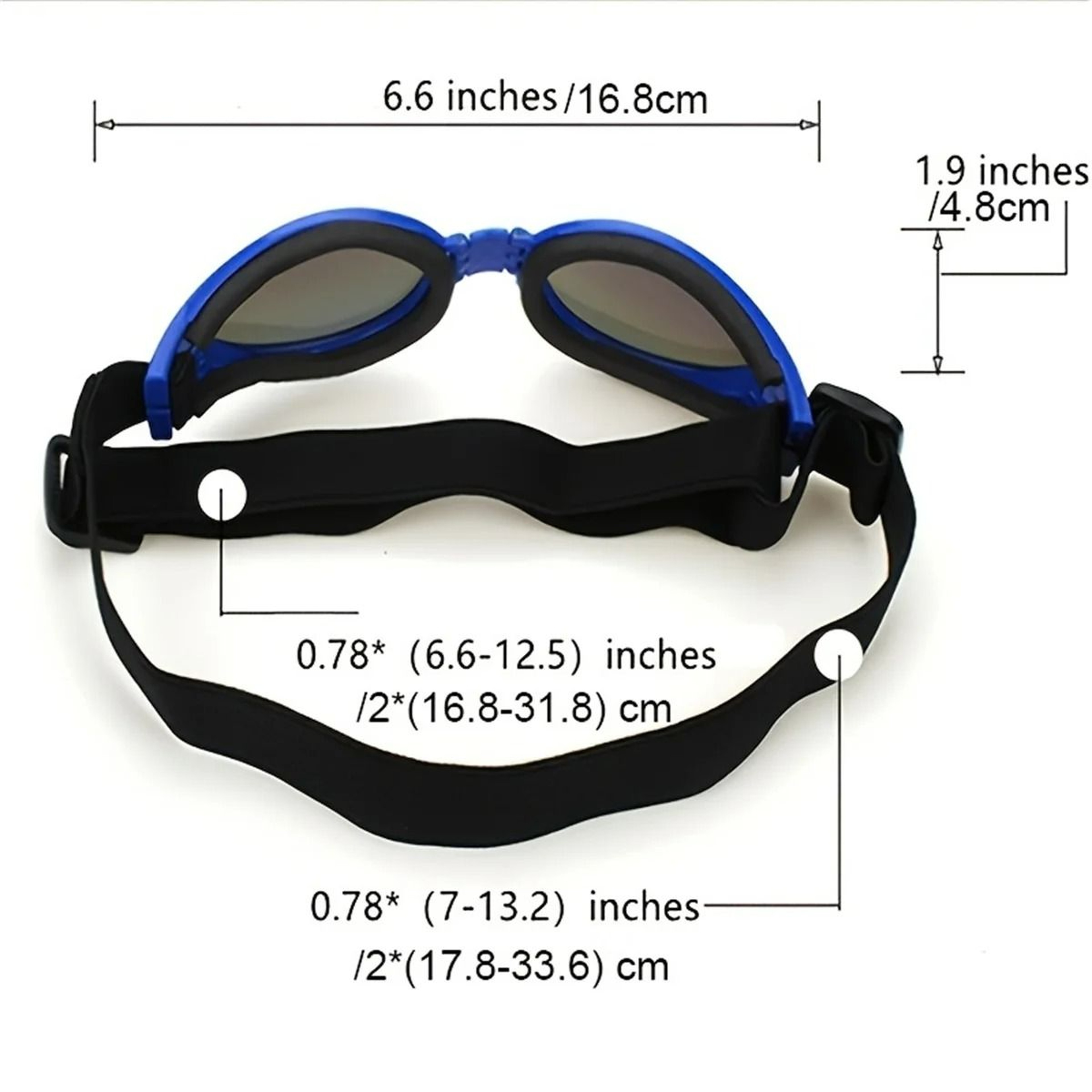Foldable Pet Sunglasses  UV Protection  Windproof Goggles For Dogs And Cats 3