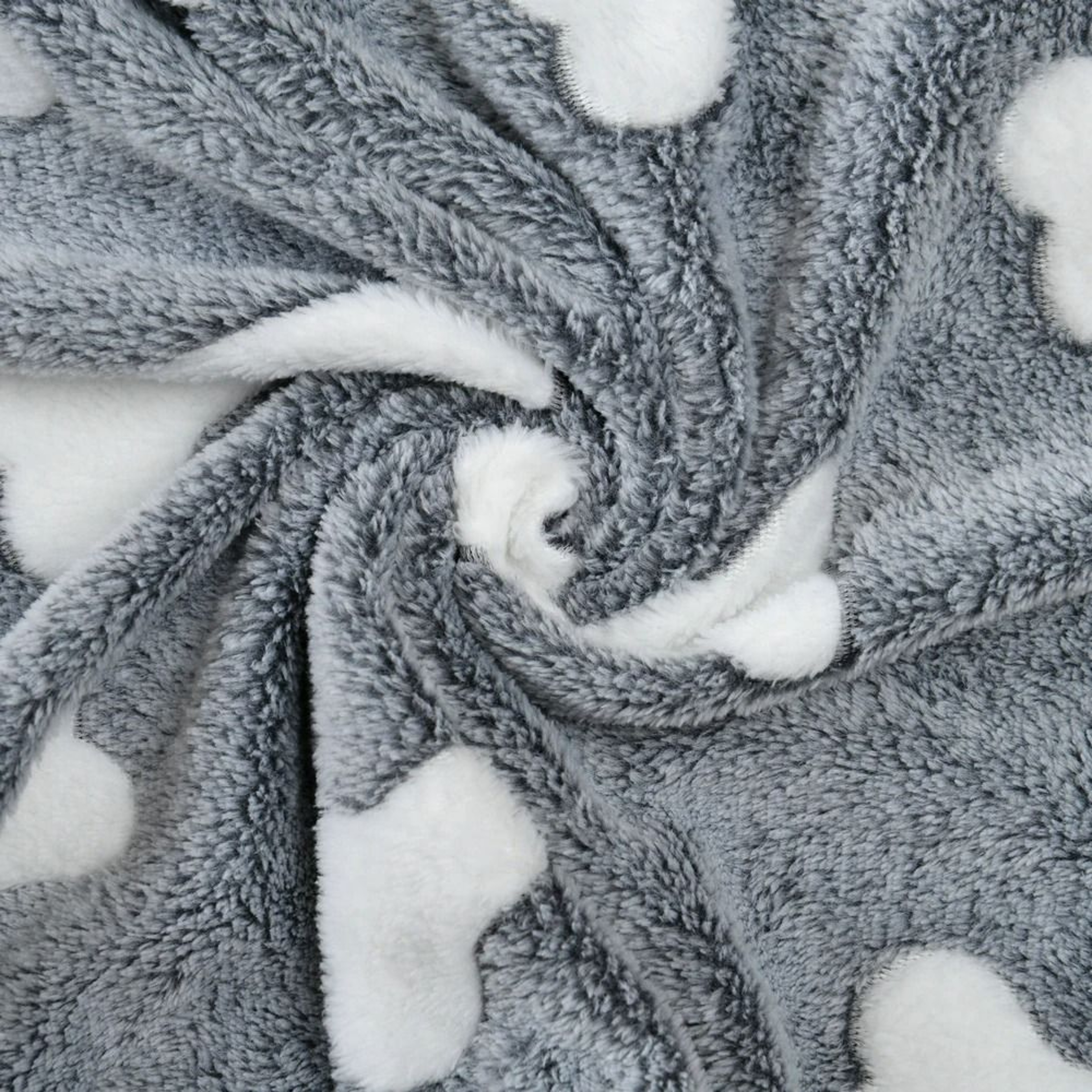 Plush Thermal Pet Mat  Soft Print Sleeping Mattress  Travel Blanket For Dogs  Cats 5