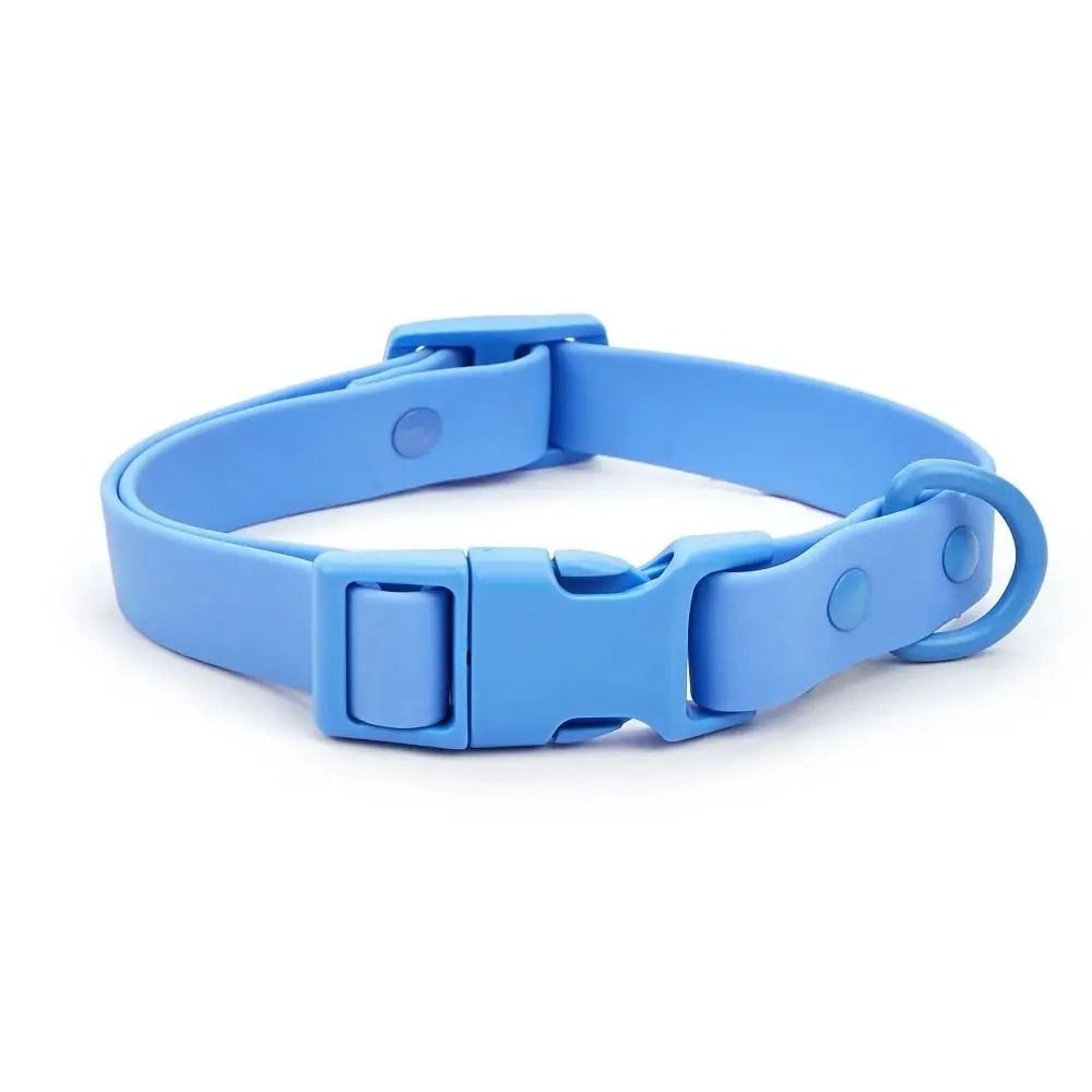Elastic Webbing Identification Collar  Waterproof  Rustproof Safety Neckband For Active Dogs 11