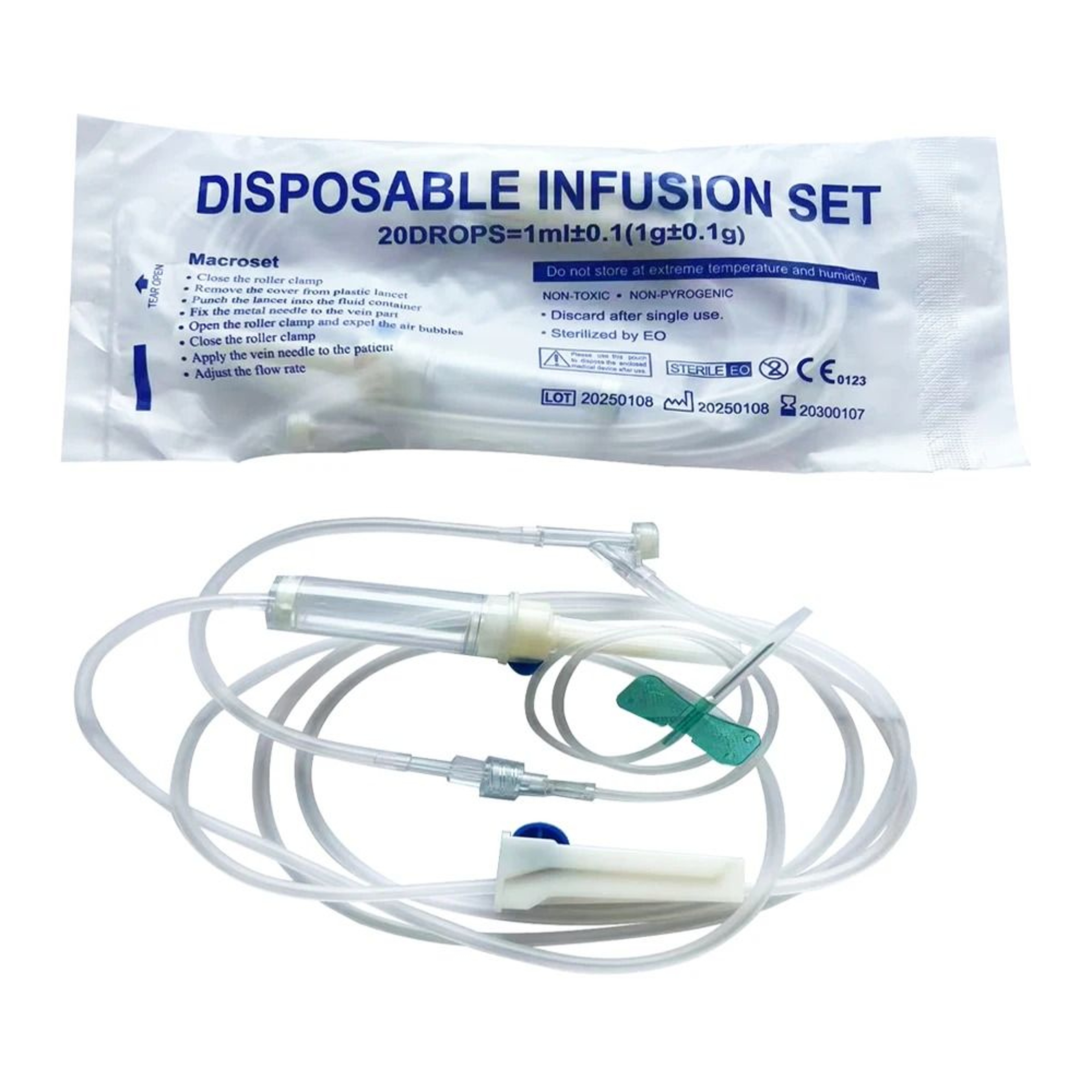 Veterinary Infusion Set  ScrewLock Drip Kit 25 PCS 3