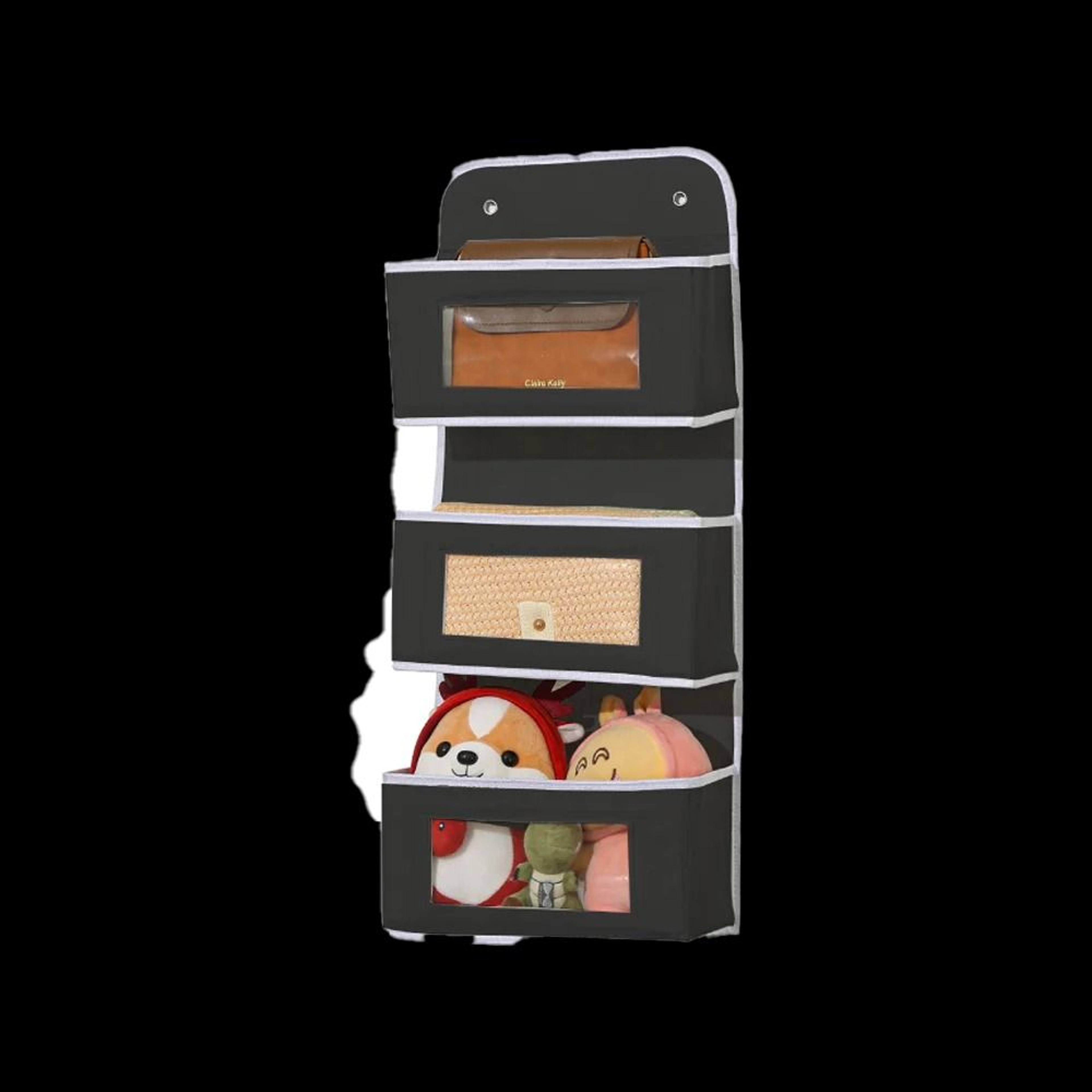 OverTheDoor Vertical Management System  HighCapacity MultiLayer Storage For Dorms Closets  Toy Orga 12