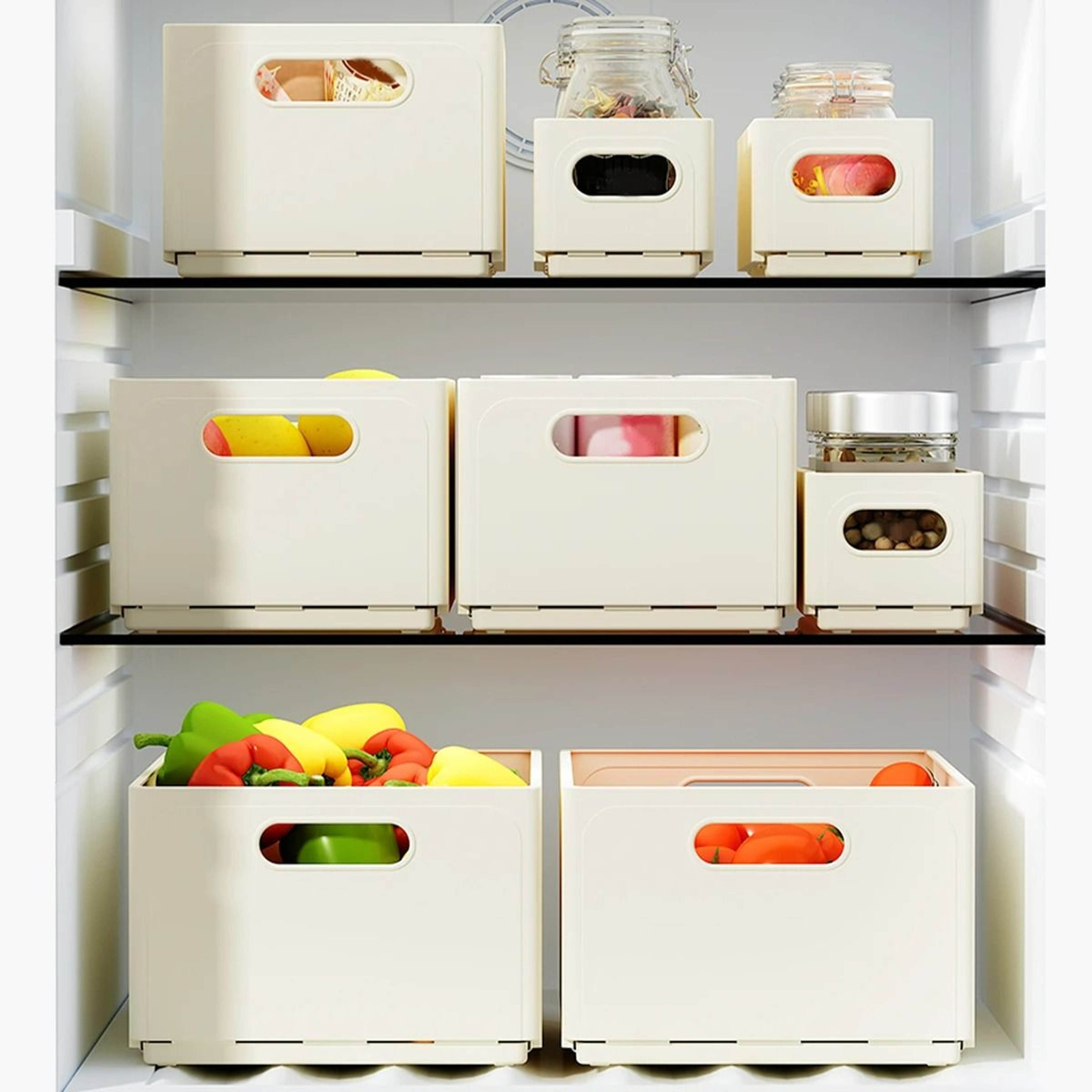 Foldable Modular Storage System  MultiFunctional HighCapacity Organizer For Kitchen And Pantry 4