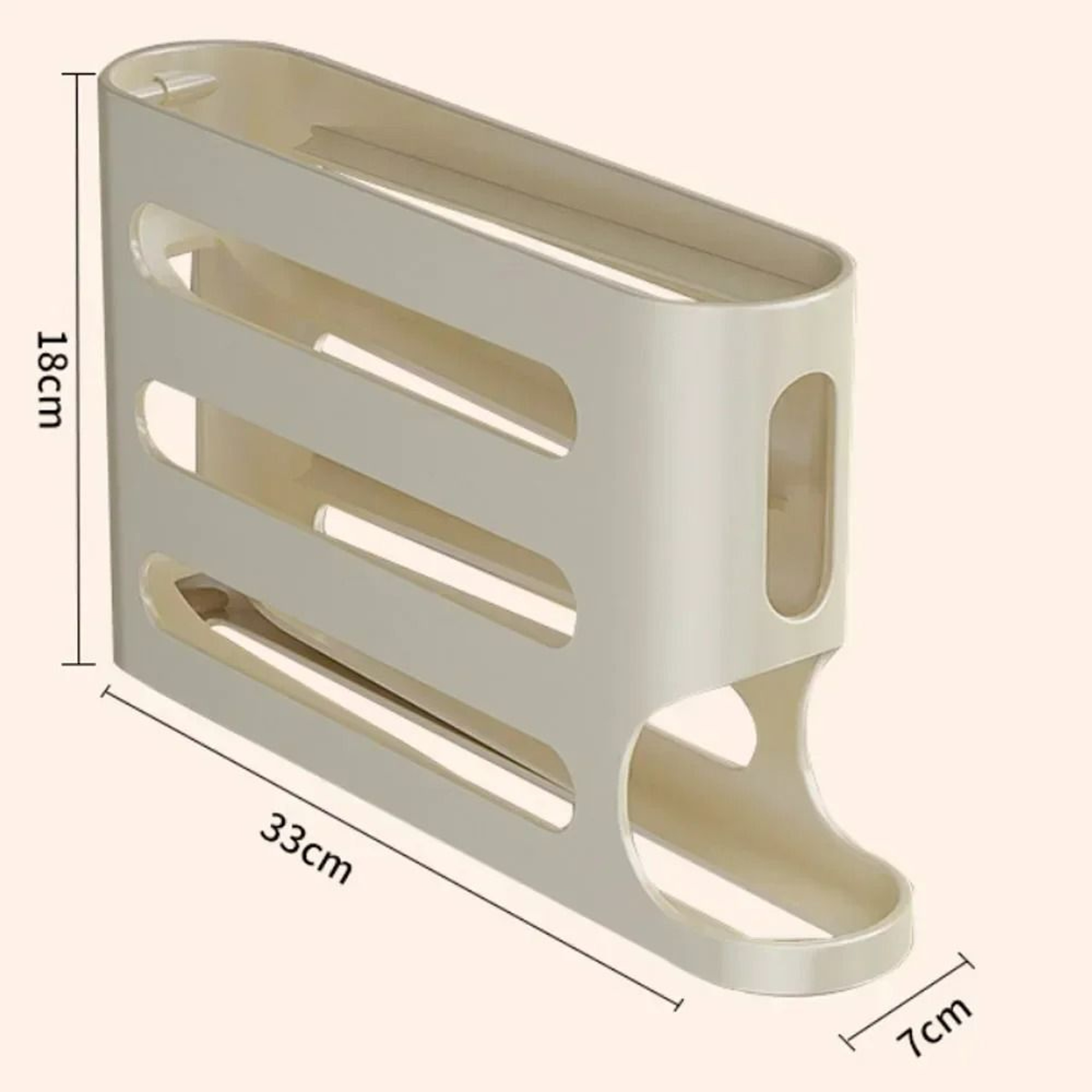 4Tier GravityFlow Egg Management System  Automatic Rolling HighCapacity Storage Box For Refrigerato 6