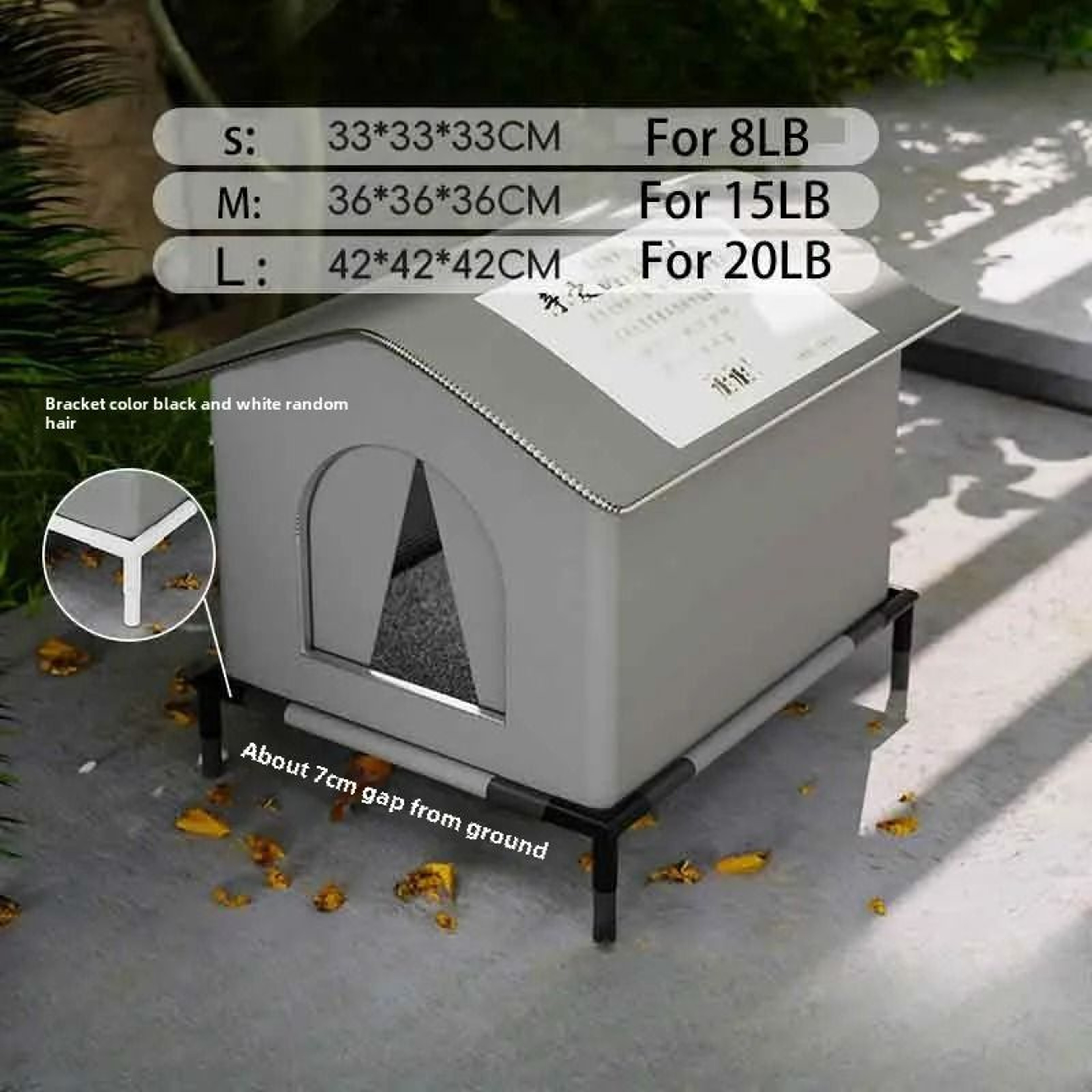 WeatherResistant Outdoor Pet House And Winter Sanctuary 9