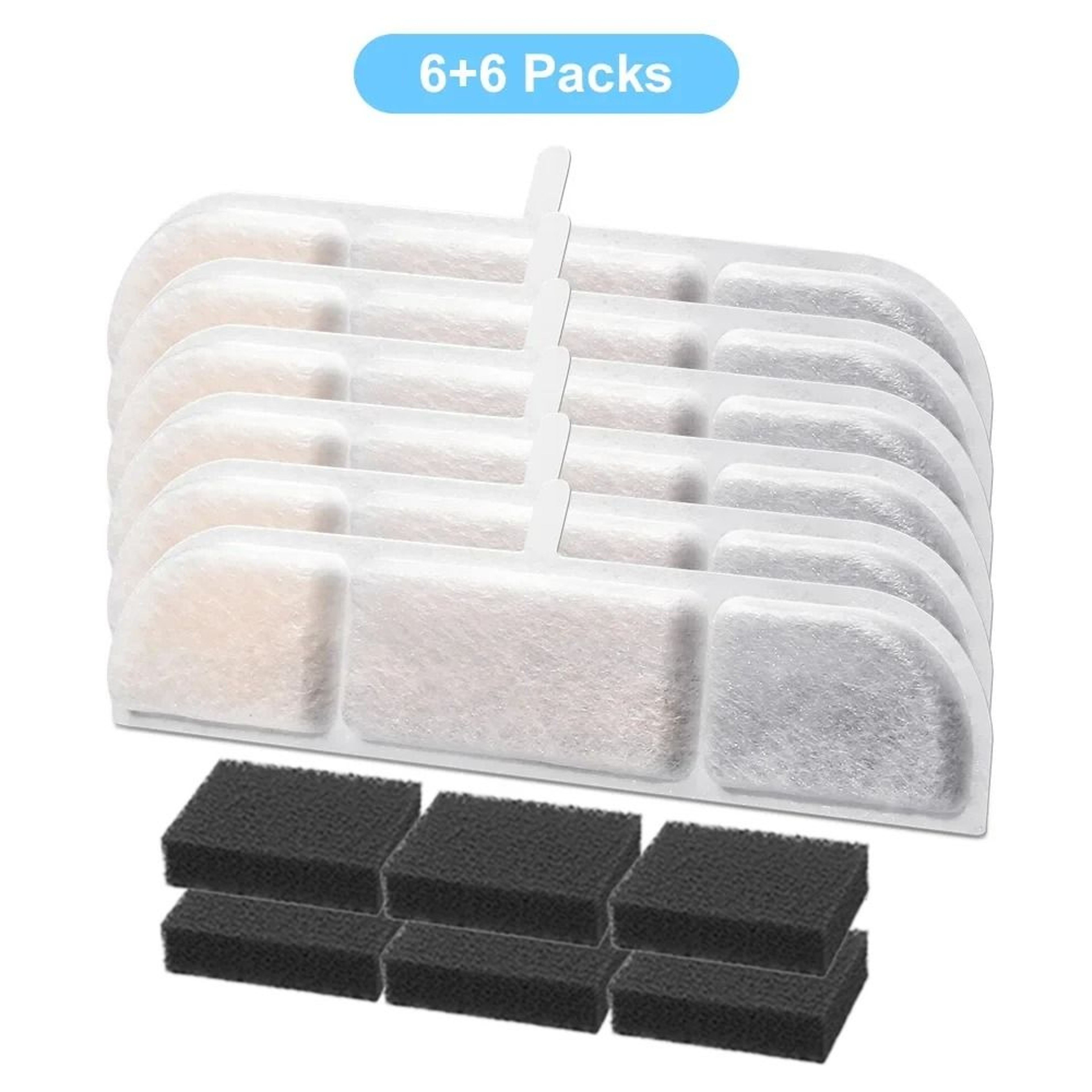Activated Carbon Filter Replacement Cartridges 6Pack 5
